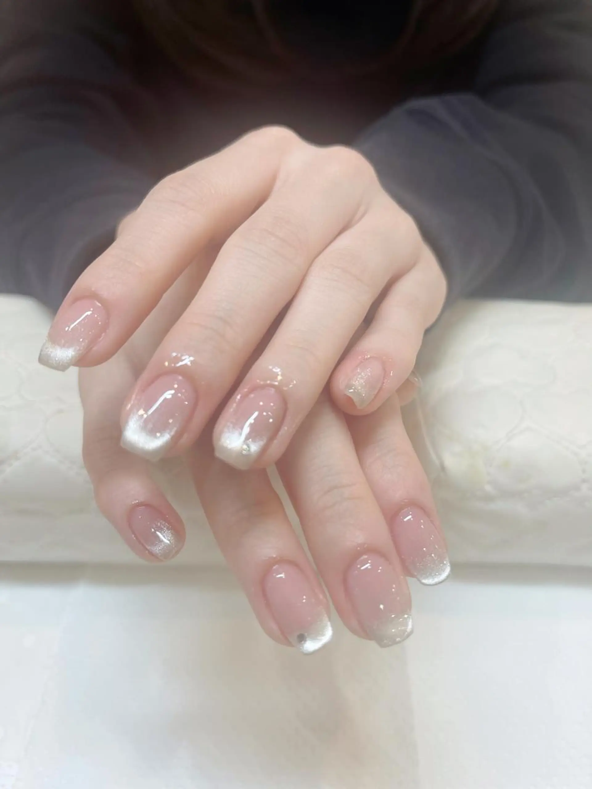ネイル フレンチネイル Cattleya nail吉祥寺のネイルデザイン