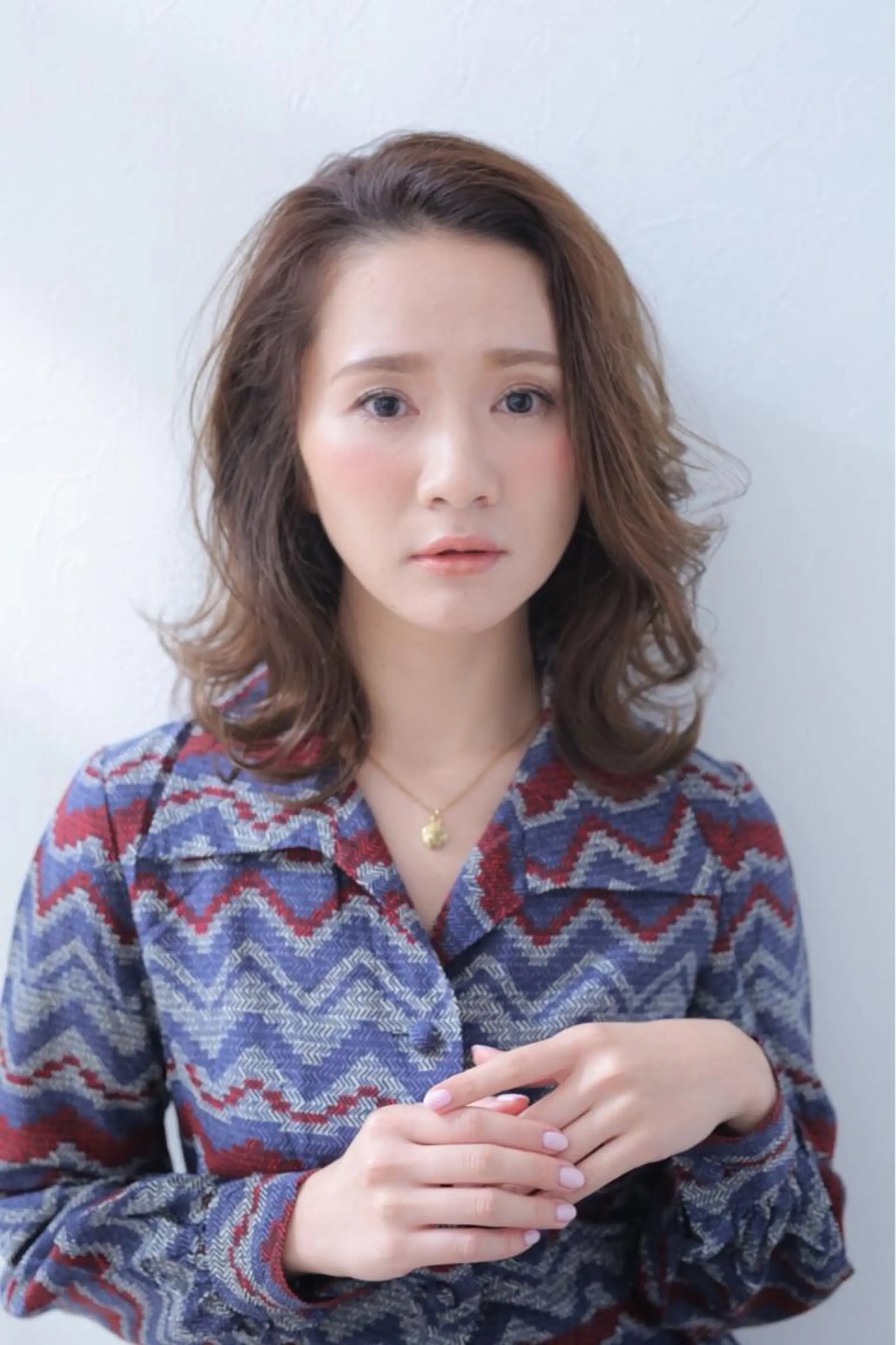 カラー レイヤーカット 早崎太生のヘアスタイル