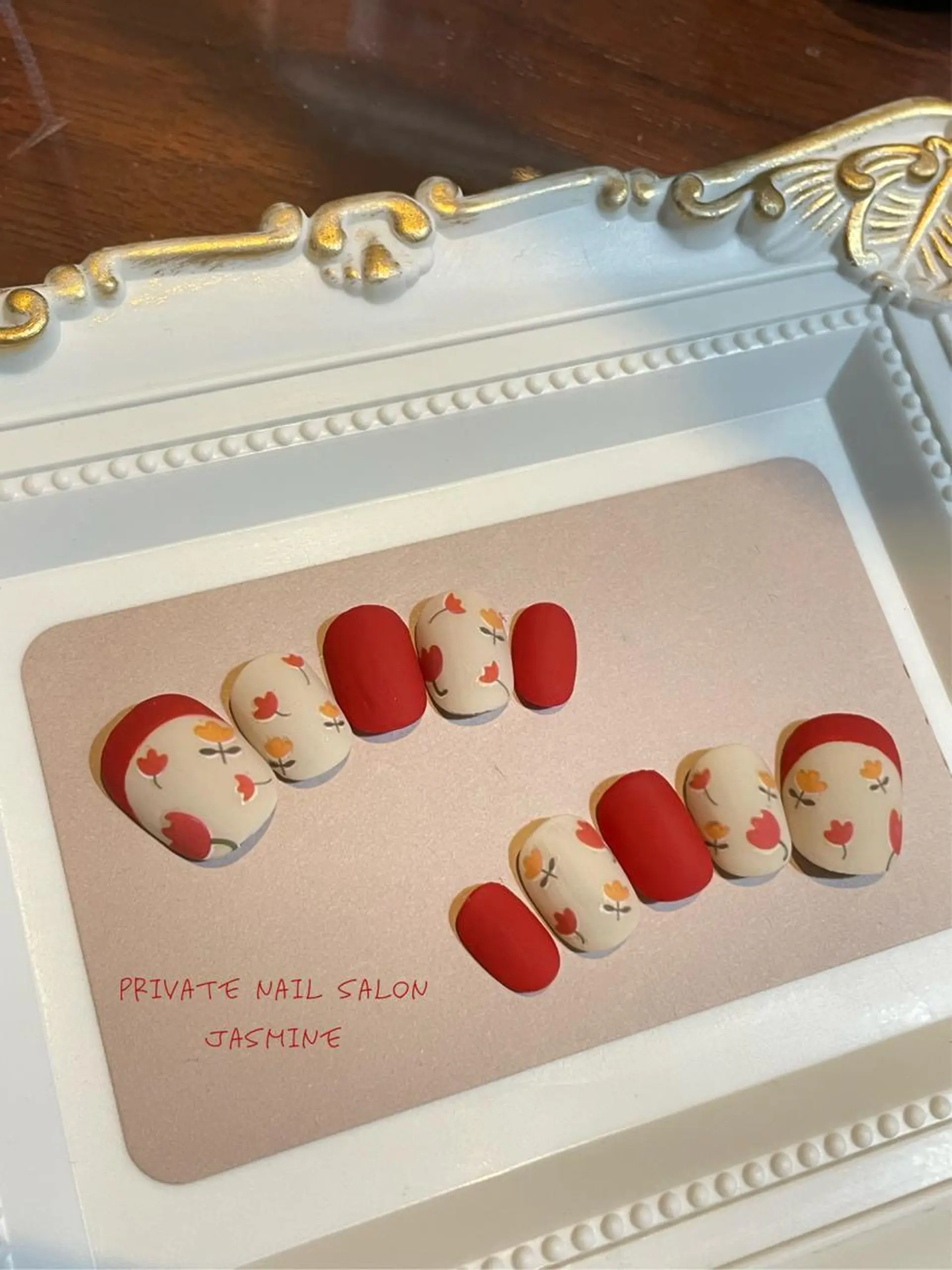 ネイル マットネイル Nail salon JASMINEのネイルデザイン