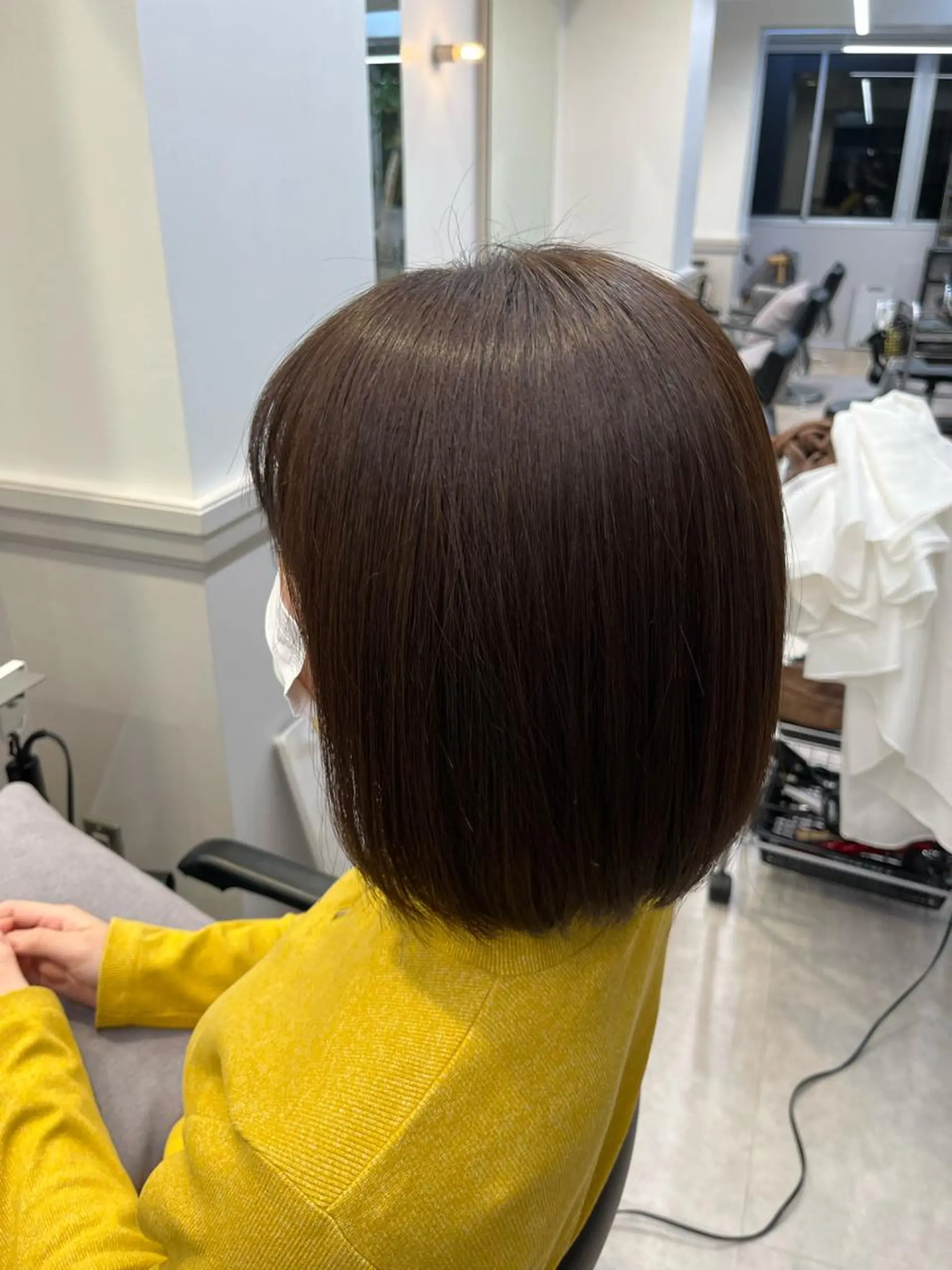 ミディアム ボブ マミ☁️ヘアセット /お呼ばれヘア/銀座のヘアスタイル