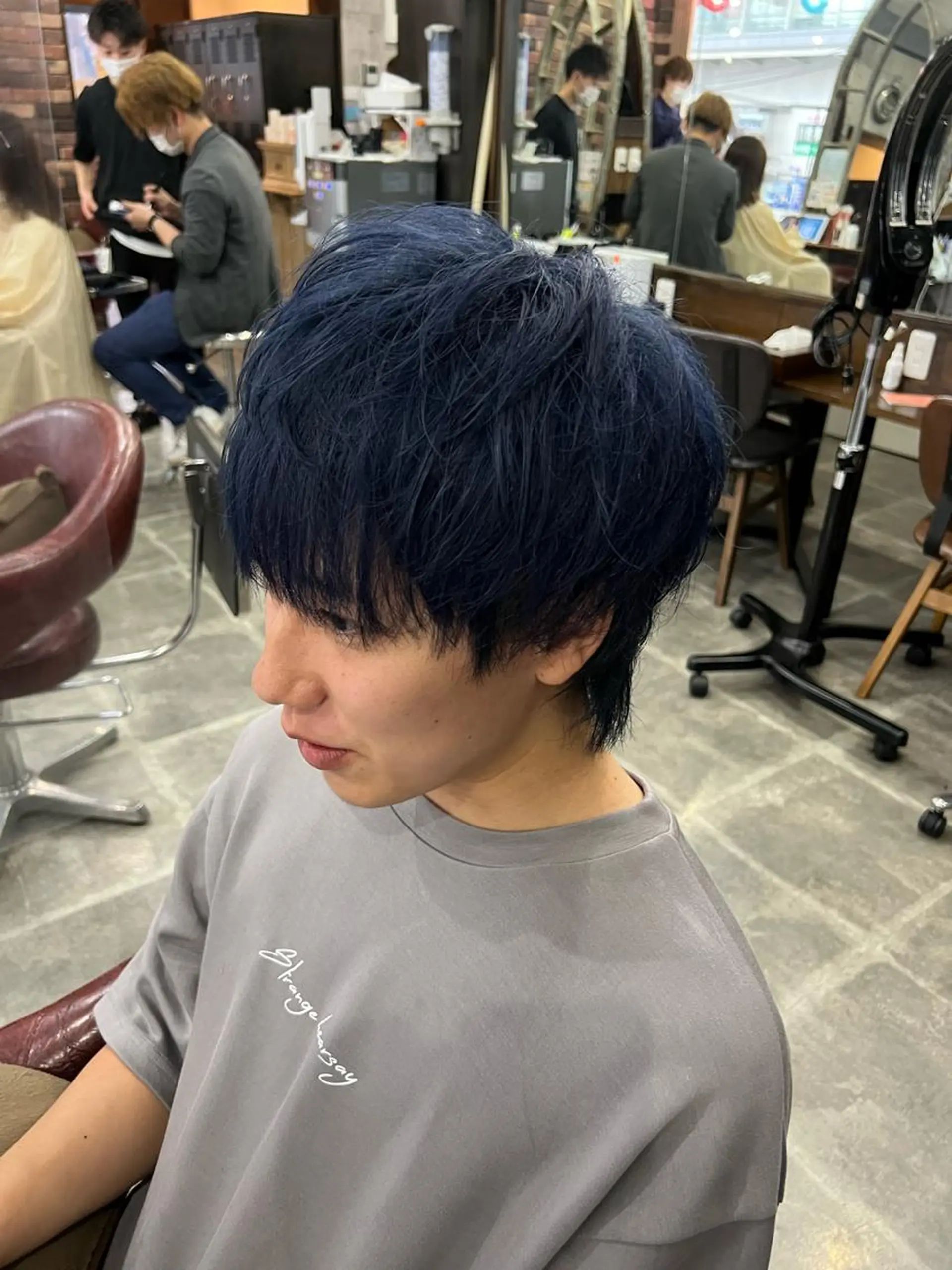 カラー メンズ 【艶髪】💐韓国風× 透明感💐深江裕稀のヘアスタイル