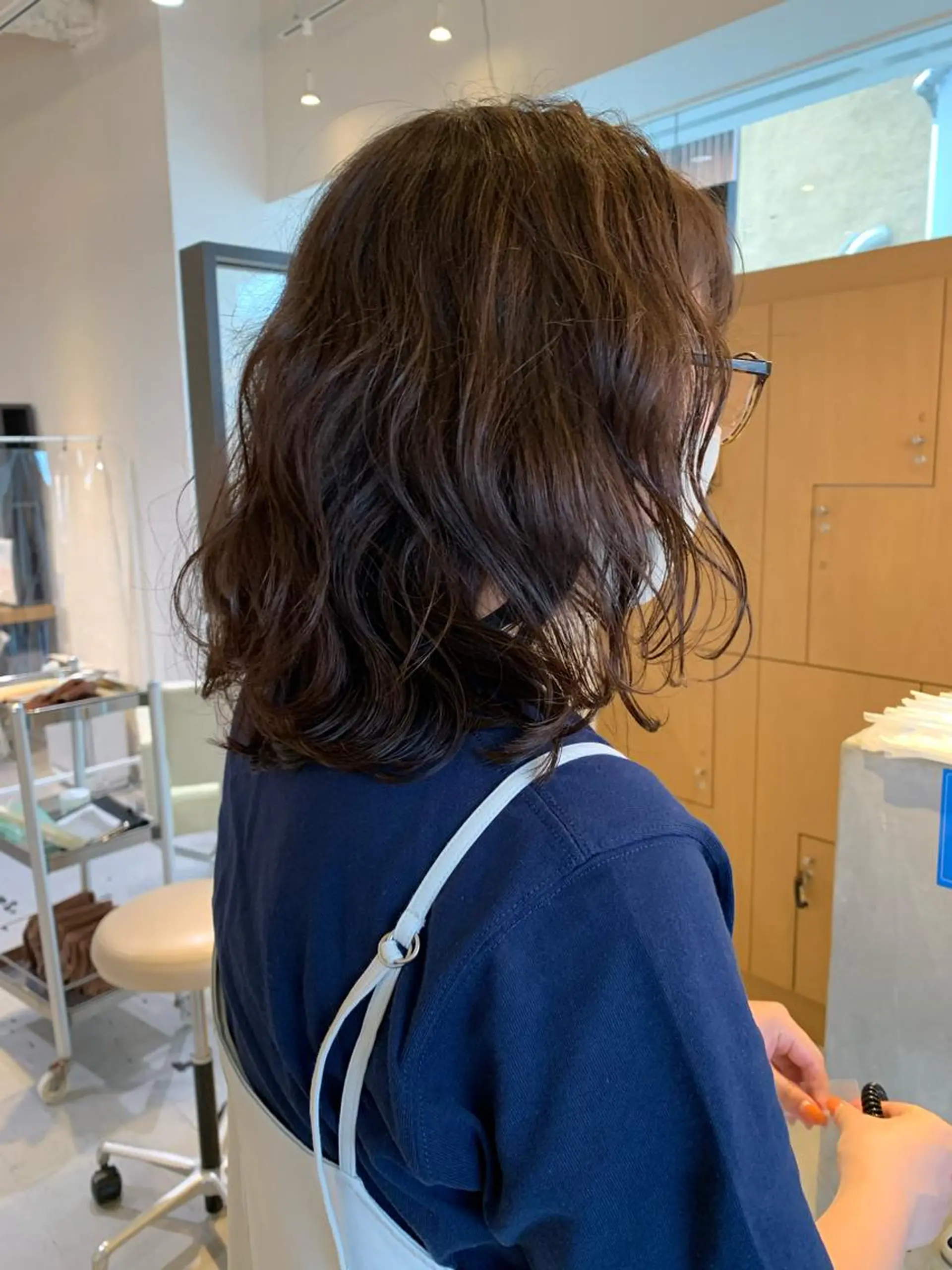 ミディアム 伊藤 陽のヘアスタイル