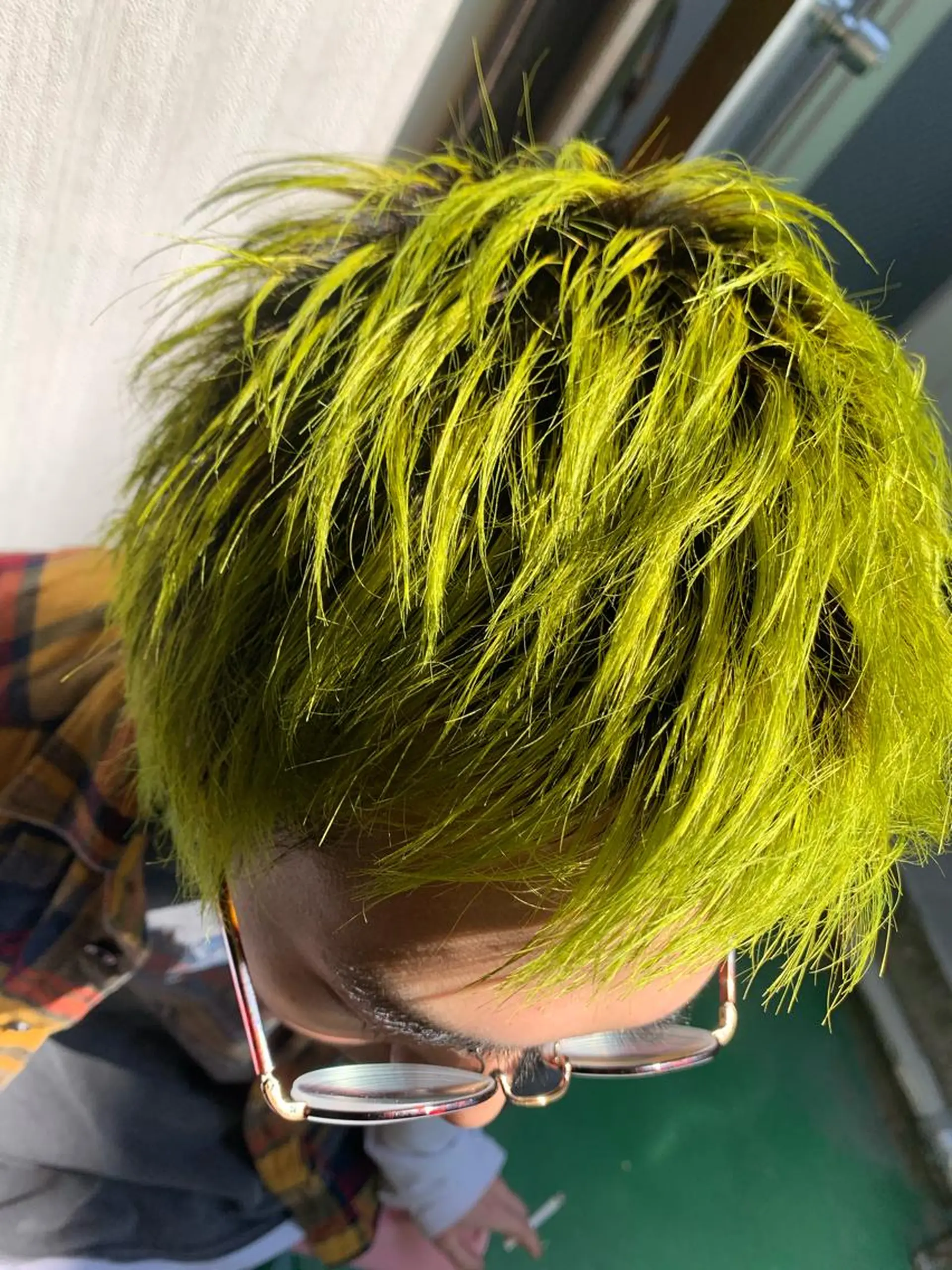 カラー ヘアアレンジ メンズ Moana by HEADLIGHT所属・tomoka/ デザインカラー🌺のヘアスタイル