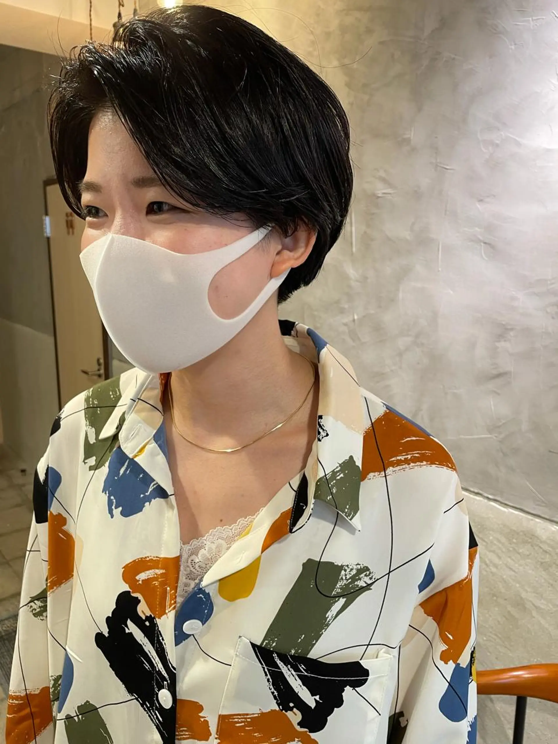 ショート ショートヘア カット トリートメント さの あやねのヘアスタイル