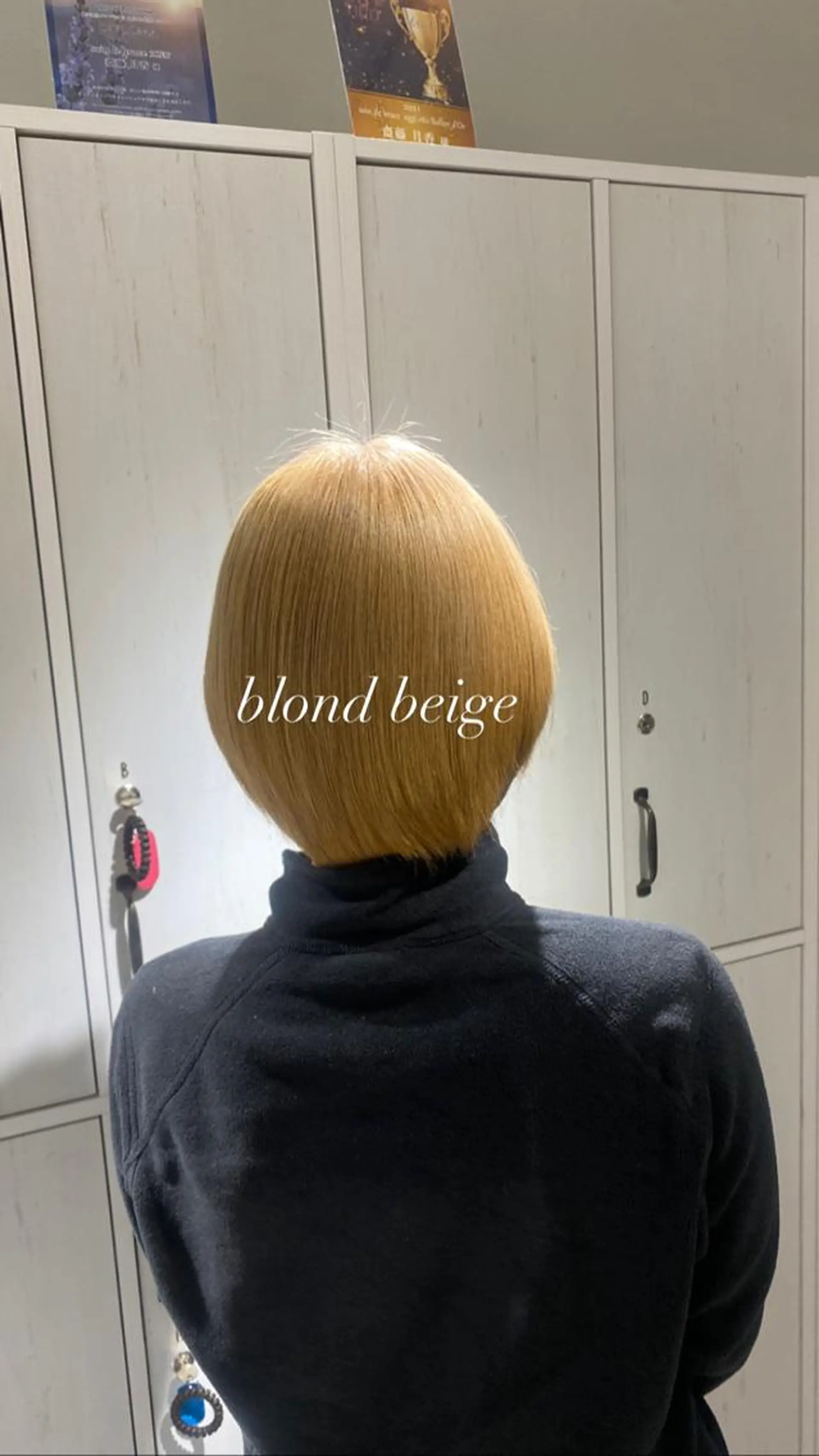 ショート カラー ブリーチ ハイトーンカラー 縮毛矯正とレイヤー /杉村凜汰郎のヘアスタイル