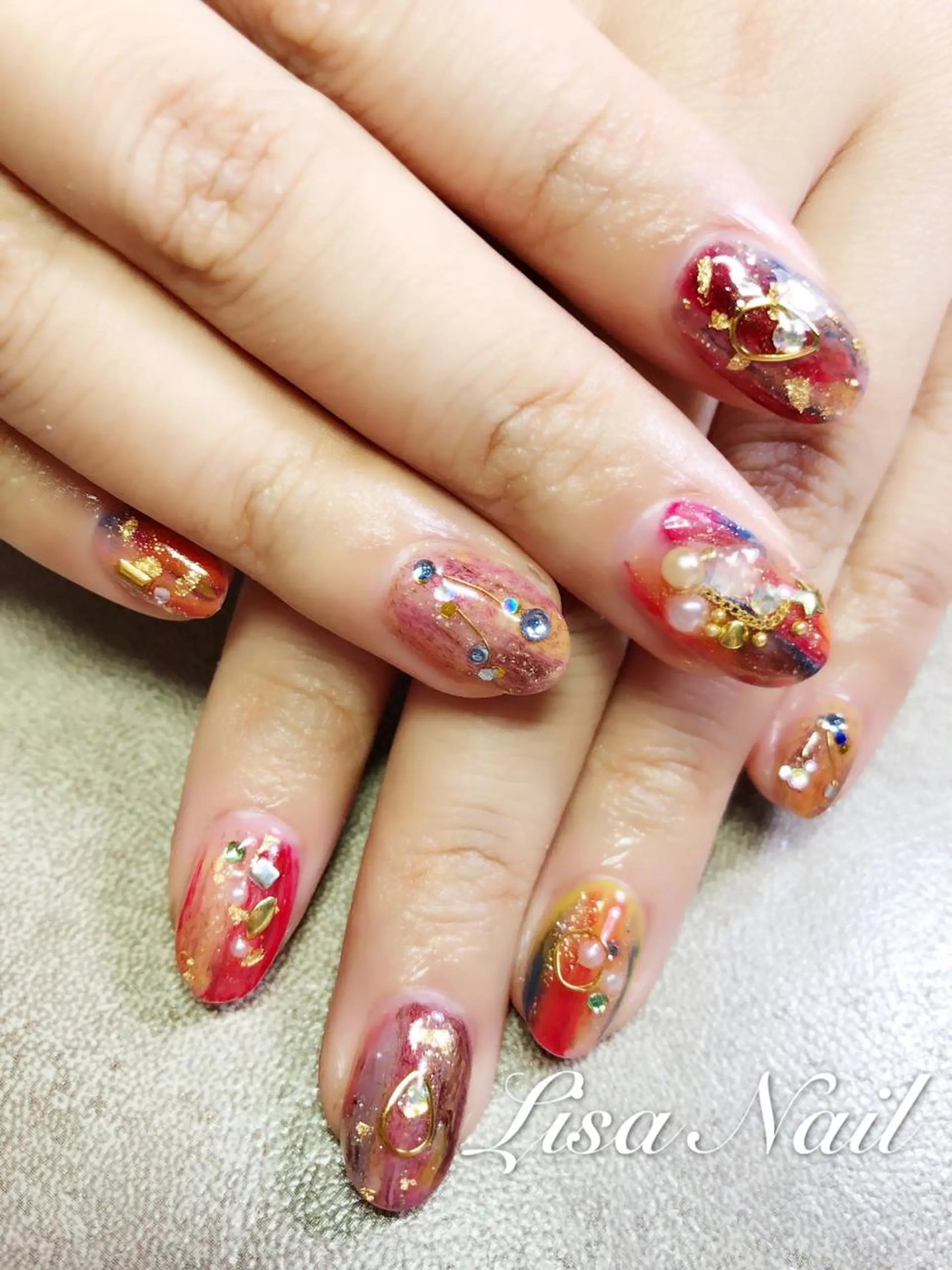 ネイル 🎀 RI🎀のネイルデザイン