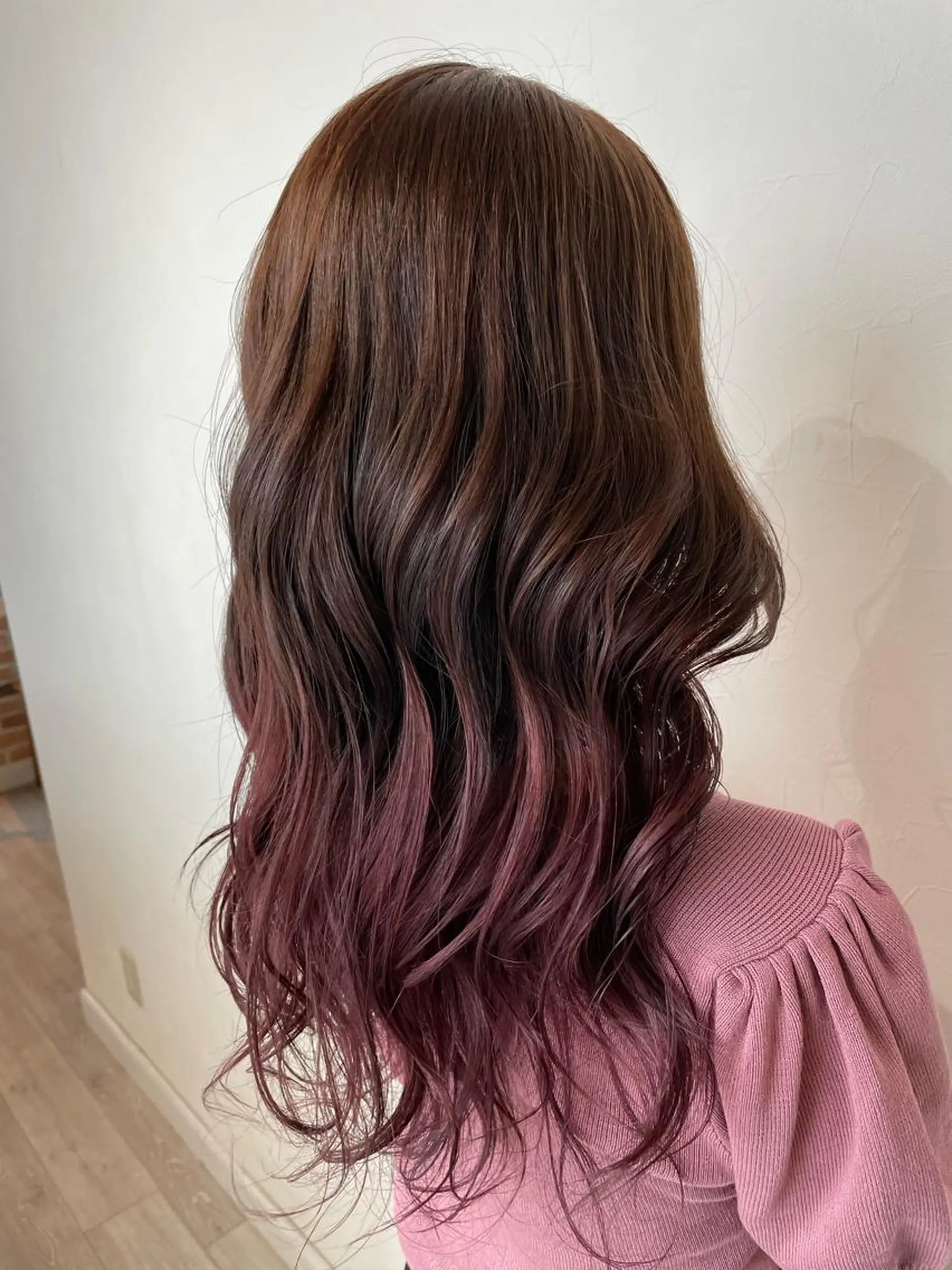 ロング 💖大人韓国ヘア💖 韓国艶カラー【銀座】のヘアスタイル