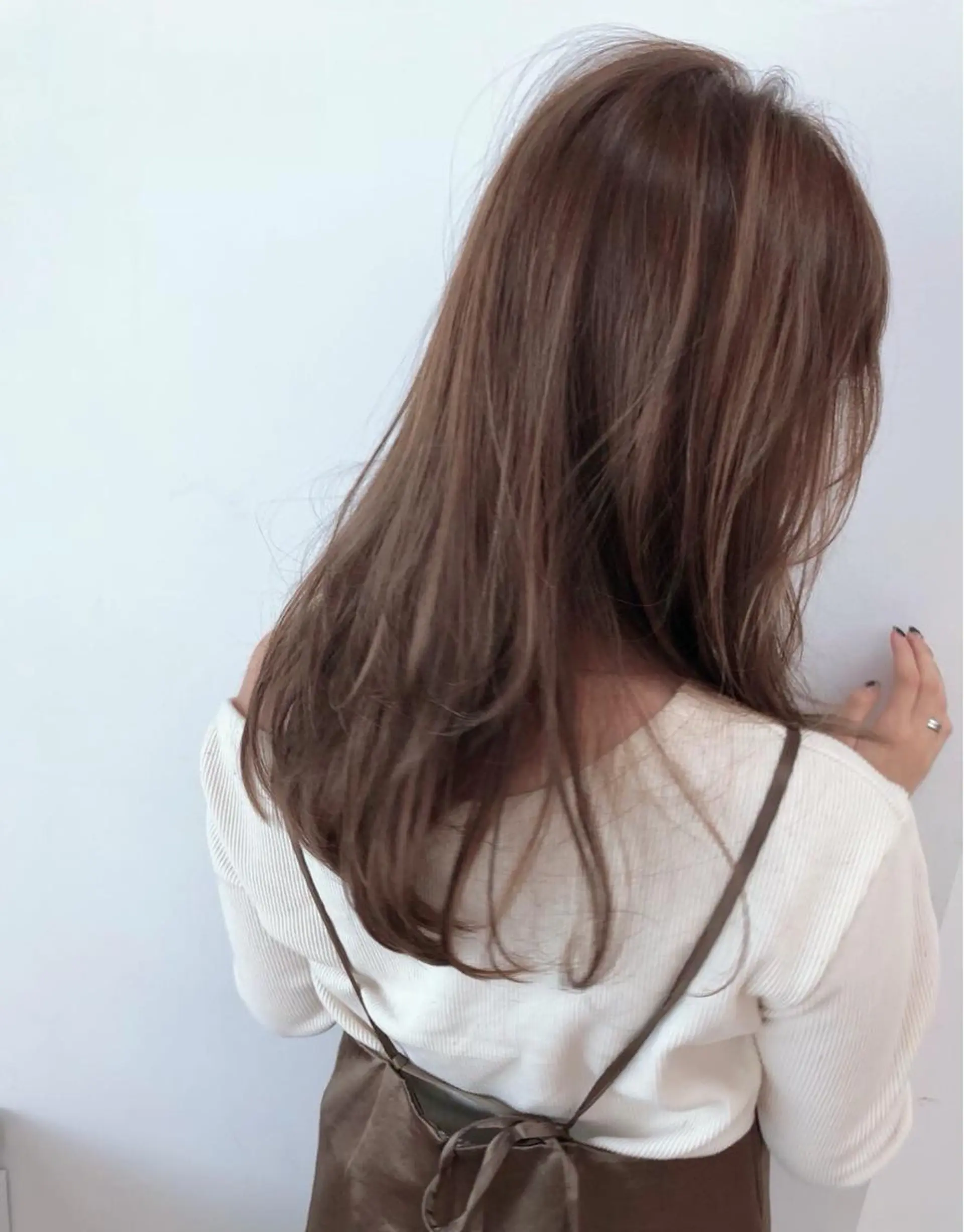 ロング 1%【横浜】 髪質改善&ケアカラーのヘアスタイル