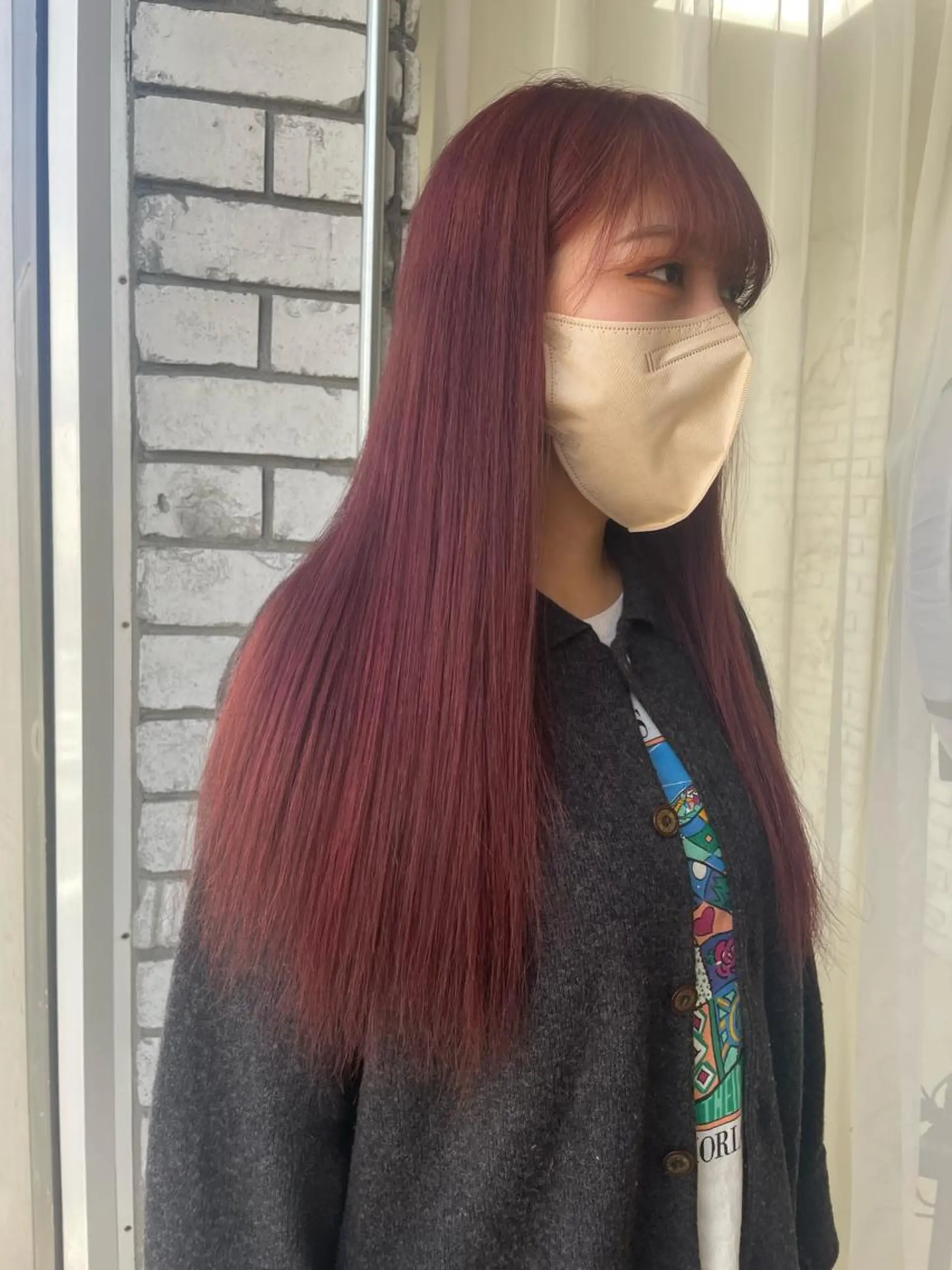 ロング カラー 艶ハイトーン👑♡ NATSUKIのヘアスタイル