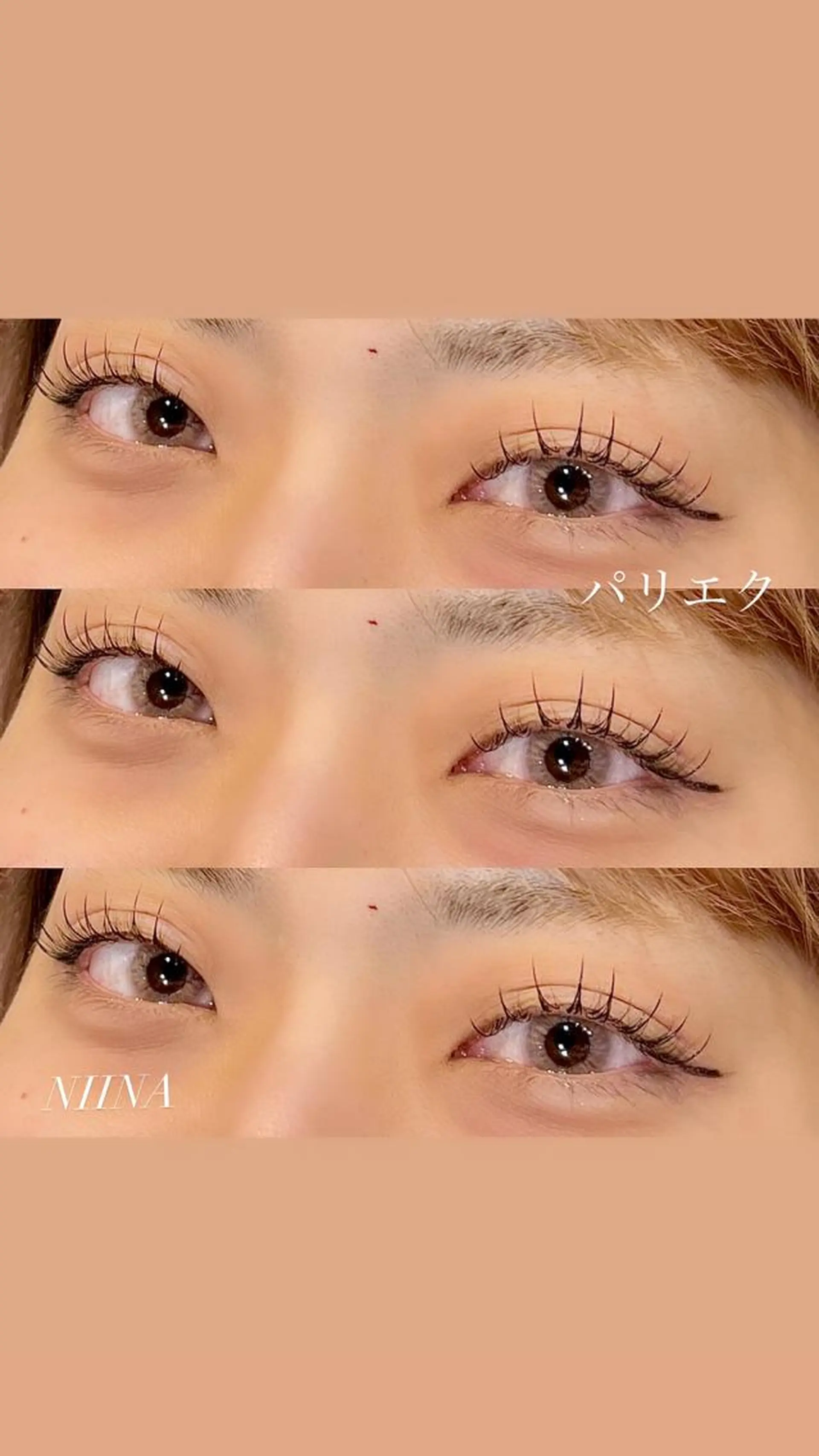 マツエク・マツパ eye lash salon Sarry所属・NIINA ☪️のマツエク・マツパデザイン