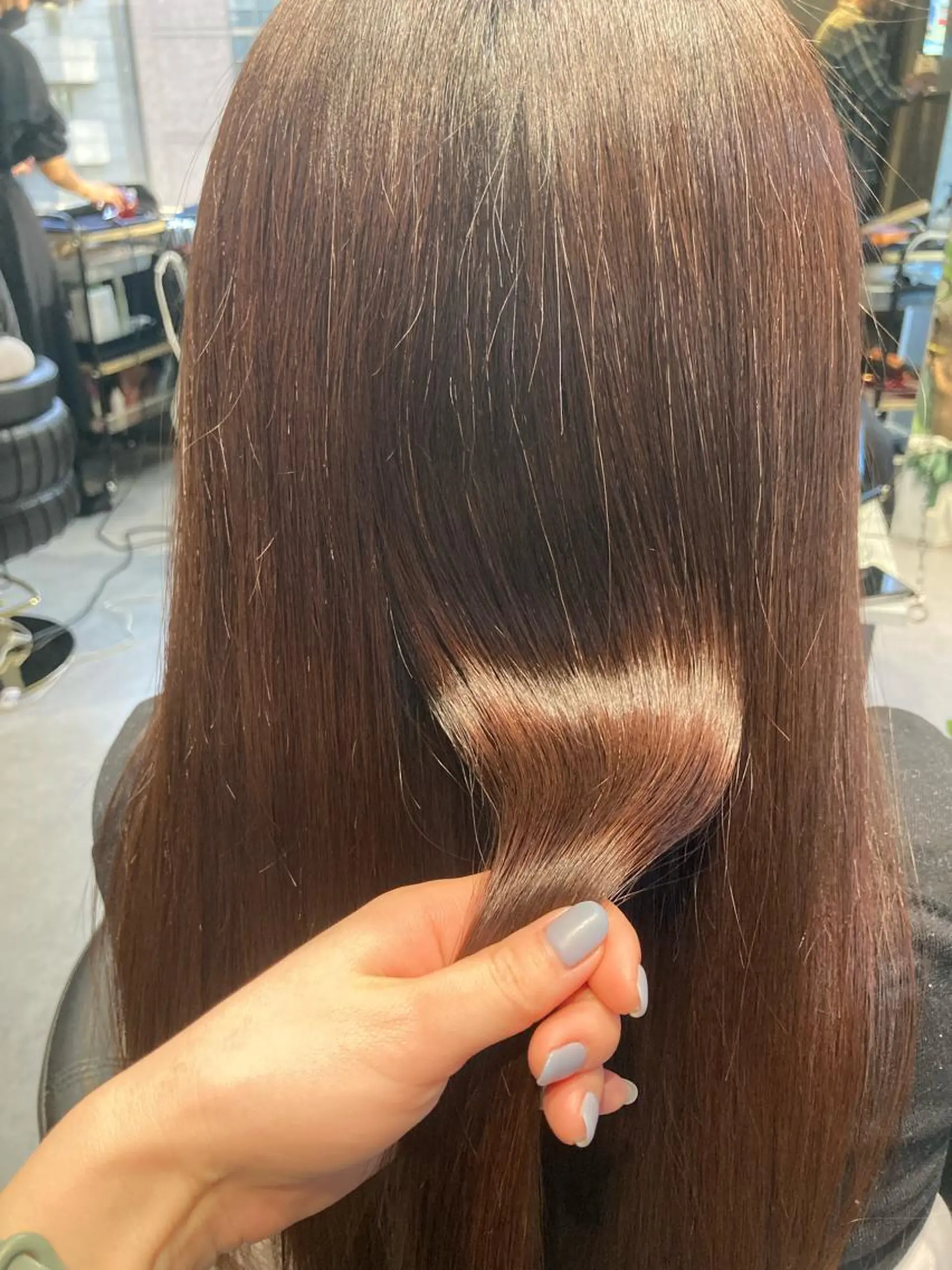 ロング 髪質改善☺︎縮毛矯正 ふじい まりんのヘアスタイル