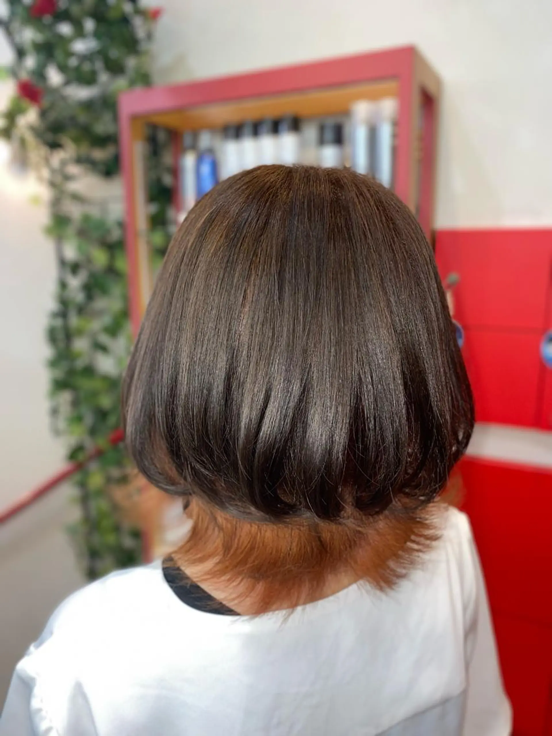 ミディアム ヘアカラー ゆぴ☾‪/推しカラー /ハイトーンのヘアスタイル