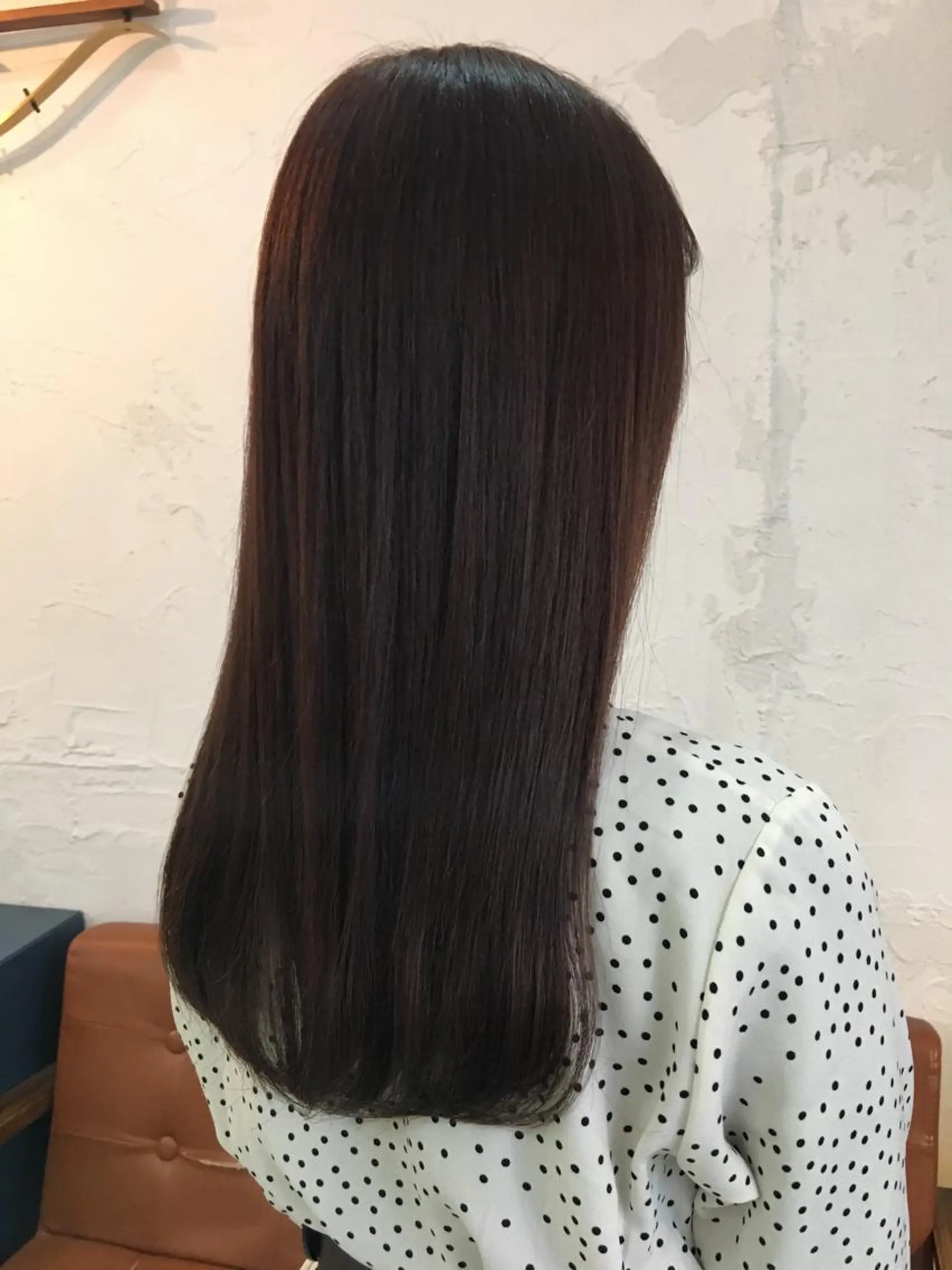 ロング 松田 由紀子のヘアスタイル