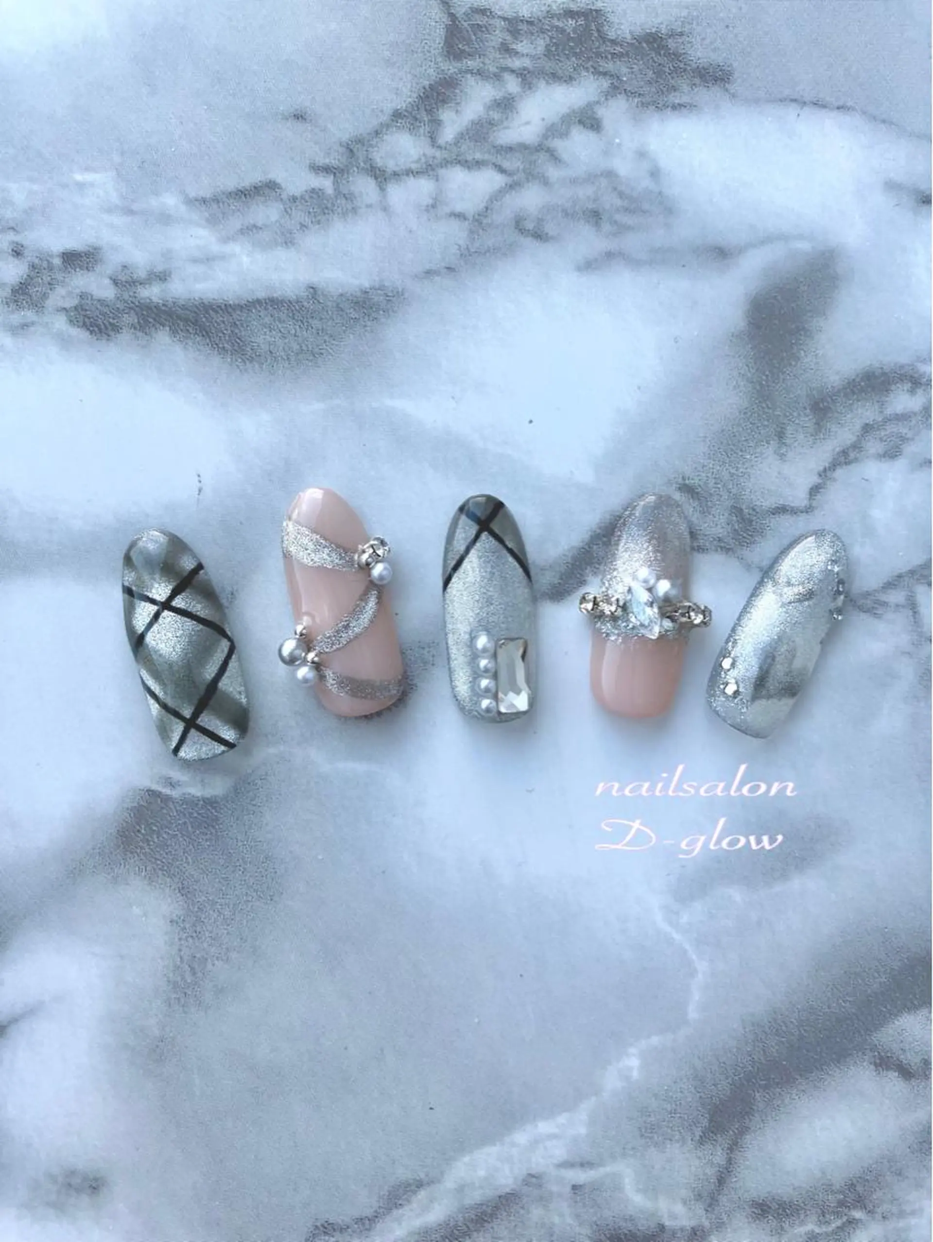 ネイル ハンドネイル ネイルサロン D-glowのネイルデザイン