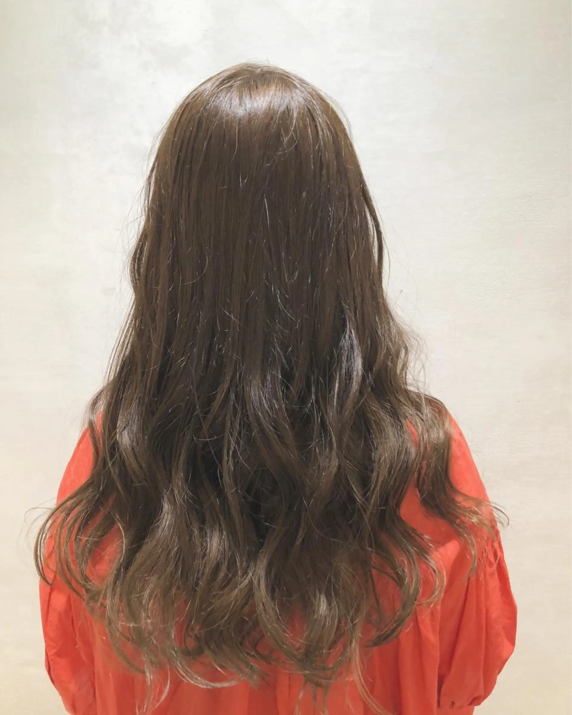 ロング カラー ベージュカラー ブラウンカラー Strawberry所属・原田 志保のヘアスタイル