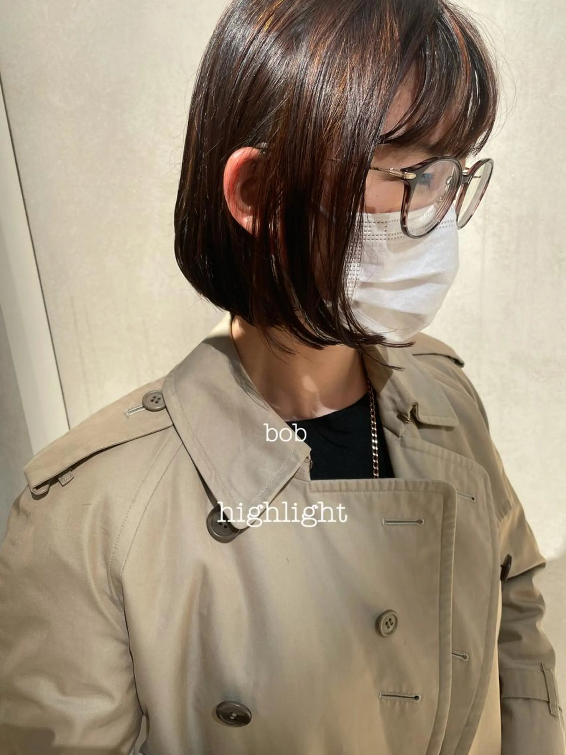 ショート カラー ケアブリーチ/ エクステ/レイヤーのヘアスタイル