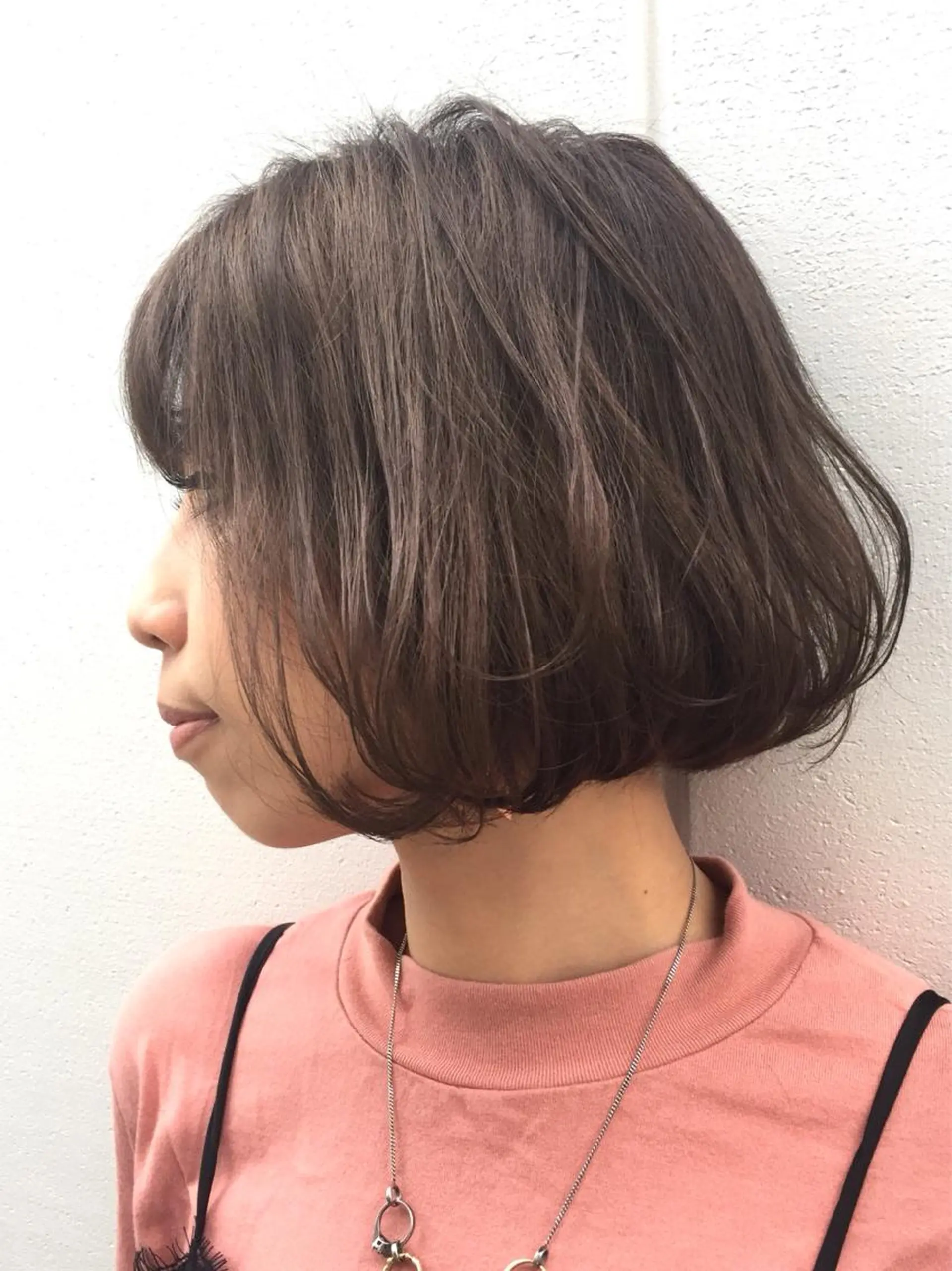 ショート カラー 福地 礼奈のヘアスタイル