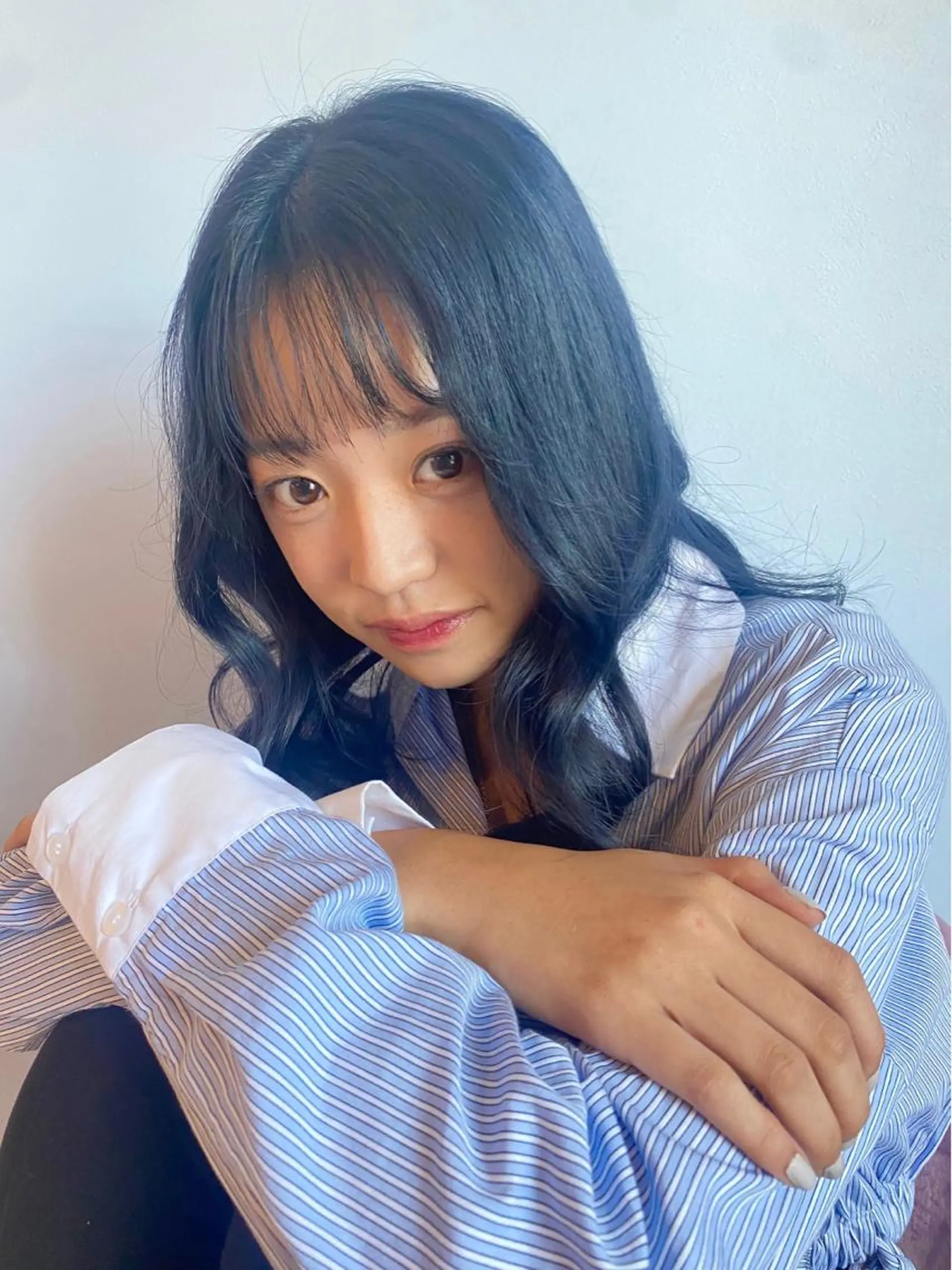 セミロング カラー ヘアカラー annuy🪐 HINAのヘアスタイル