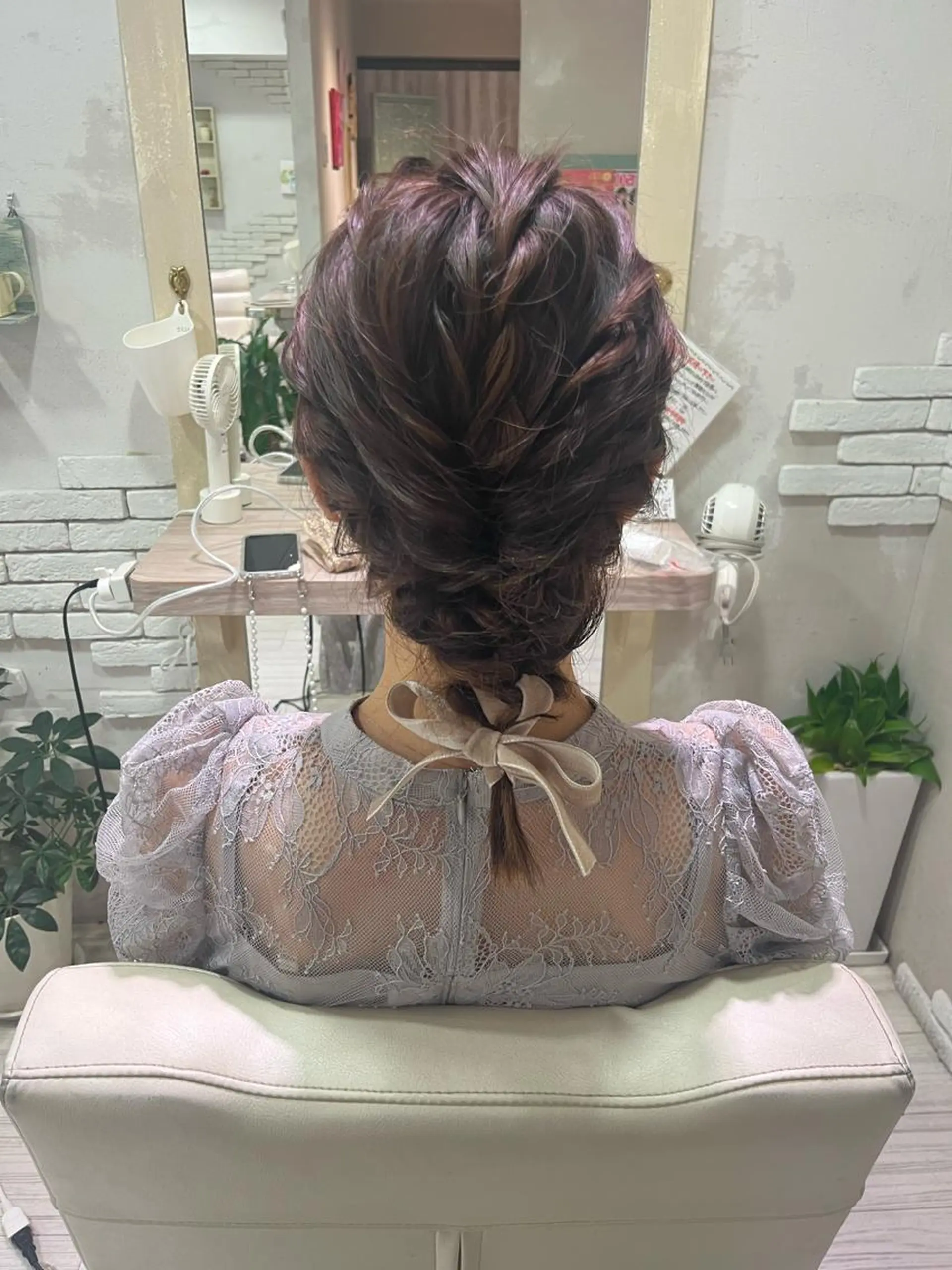 ヘアアレンジ 坂口 愛のヘアスタイル