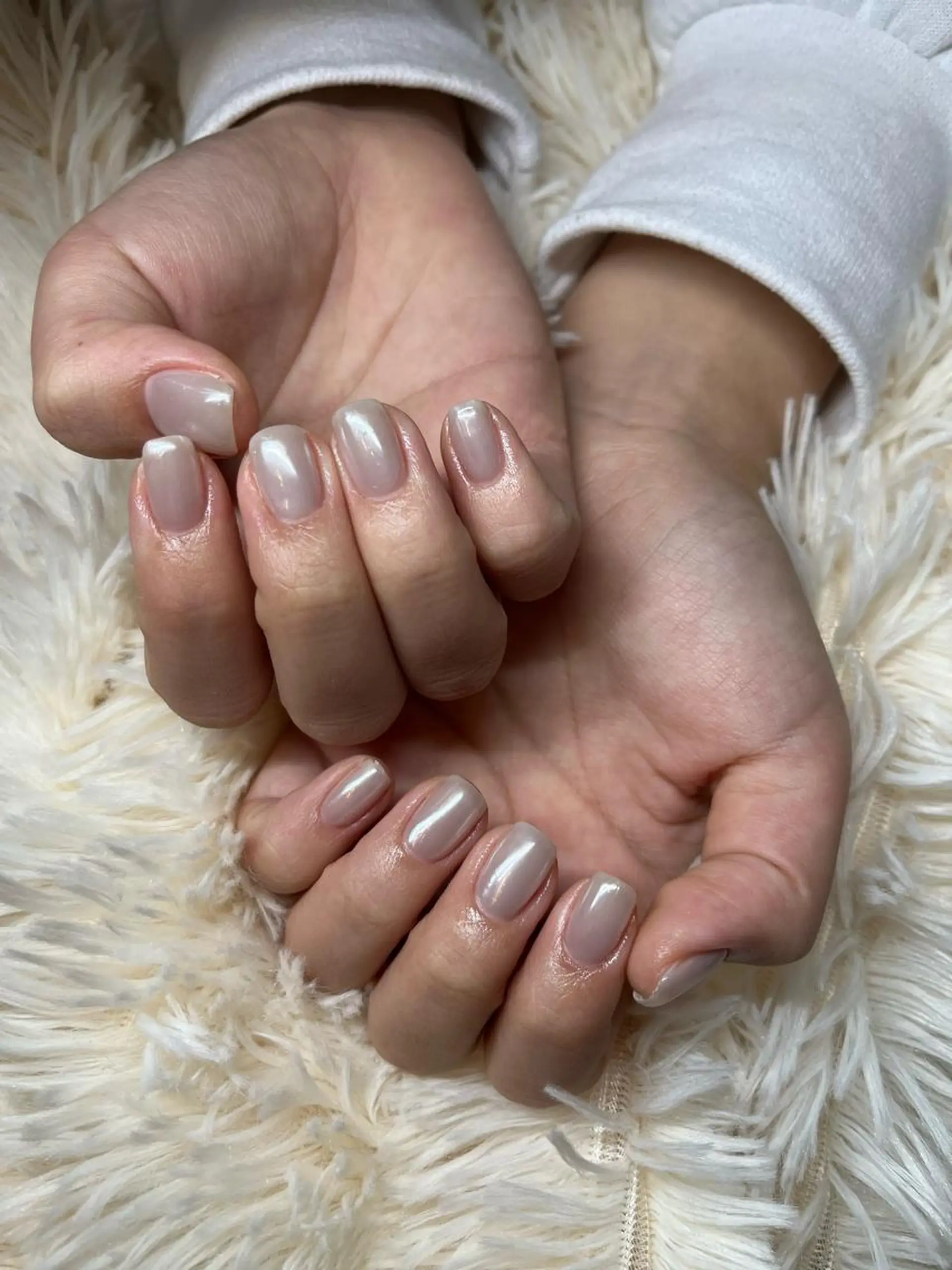 ネイル ホワイト NORA nail UMEDAのネイルデザイン