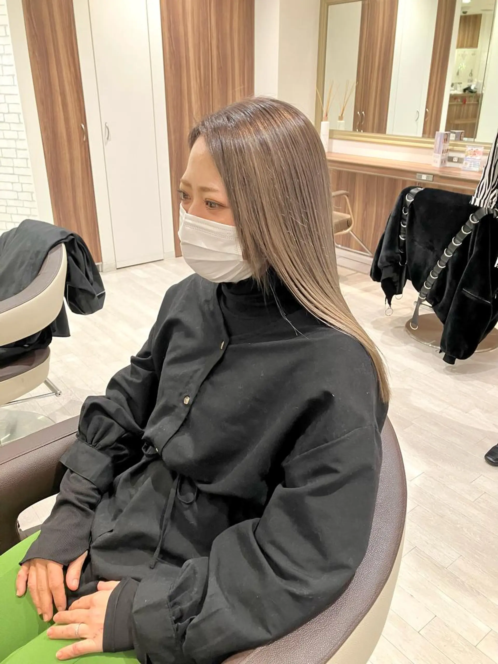 ロング カラー ヘアカラー Re:st所属・Miyavi/カラー ショートボブのヘアスタイル