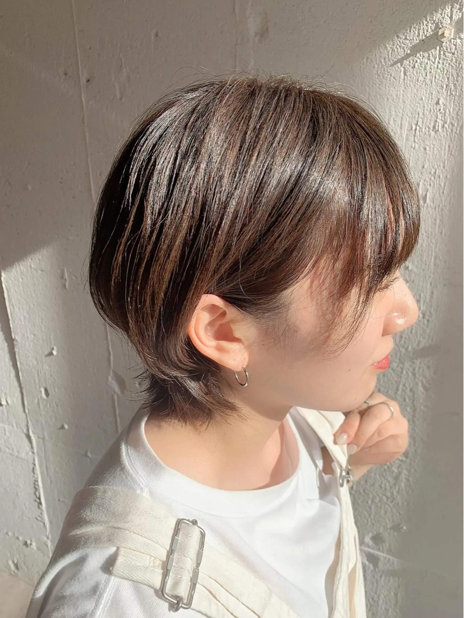 ショート カラー ベージュカラー ショートヘア カット ヘアカラー トリートメント 💛丁寧さNo.🥇 🧸片山智裕💛のヘアスタイル