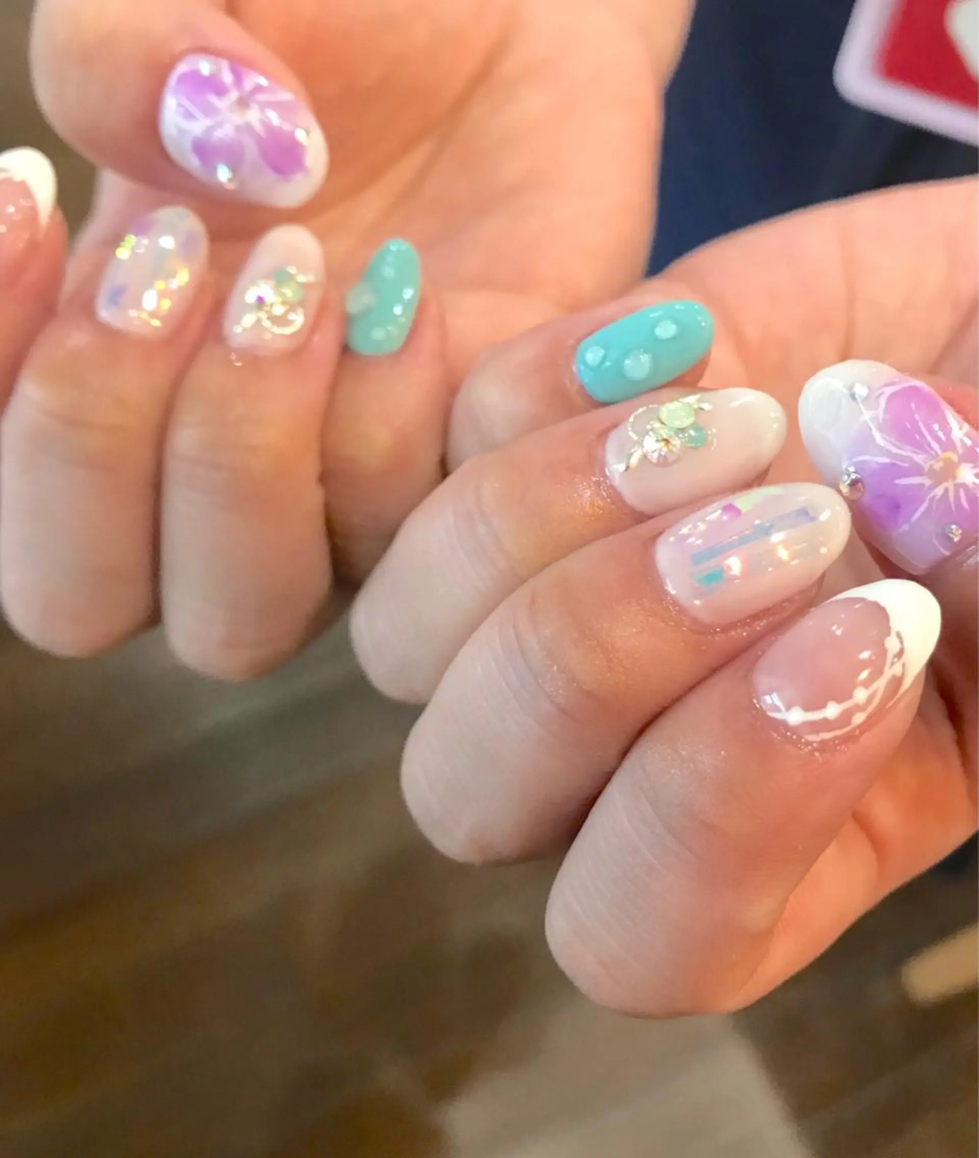 ネイル フットネイル eclale nのネイルデザイン