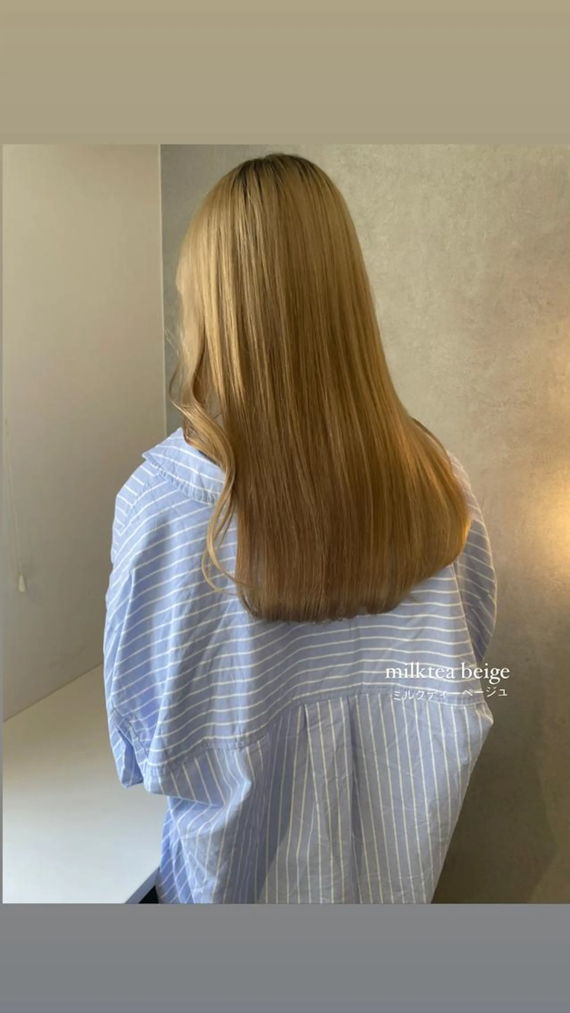 ロング カラー ヘアアレンジ ヘアカラー トリートメント Eliss Horie所属・coco♡ 韓国hairのヘアスタイル