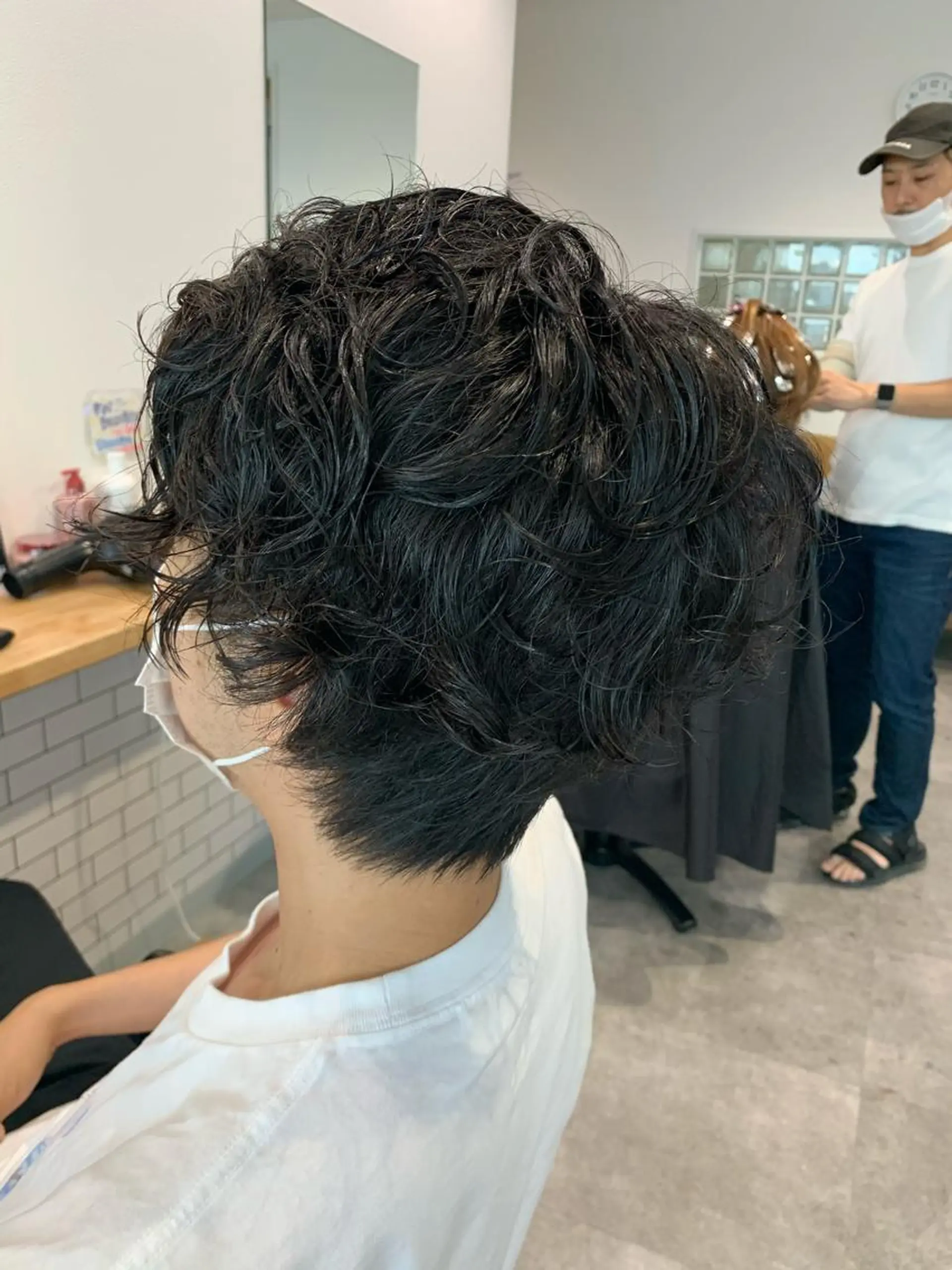 メンズ ヨシミ カズヤのヘアスタイル