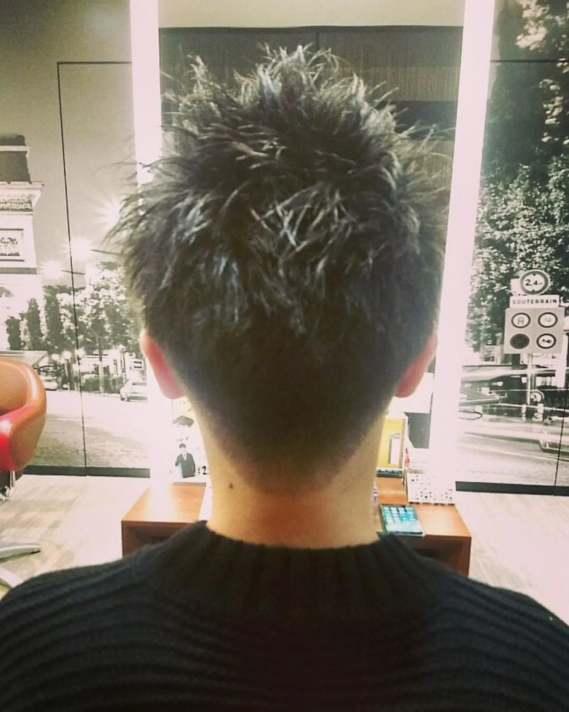 メンズ カラー パーマ ヘアアレンジ ブリーチ/ヘアケア/ 艶髪/イギチハルのヘアスタイル