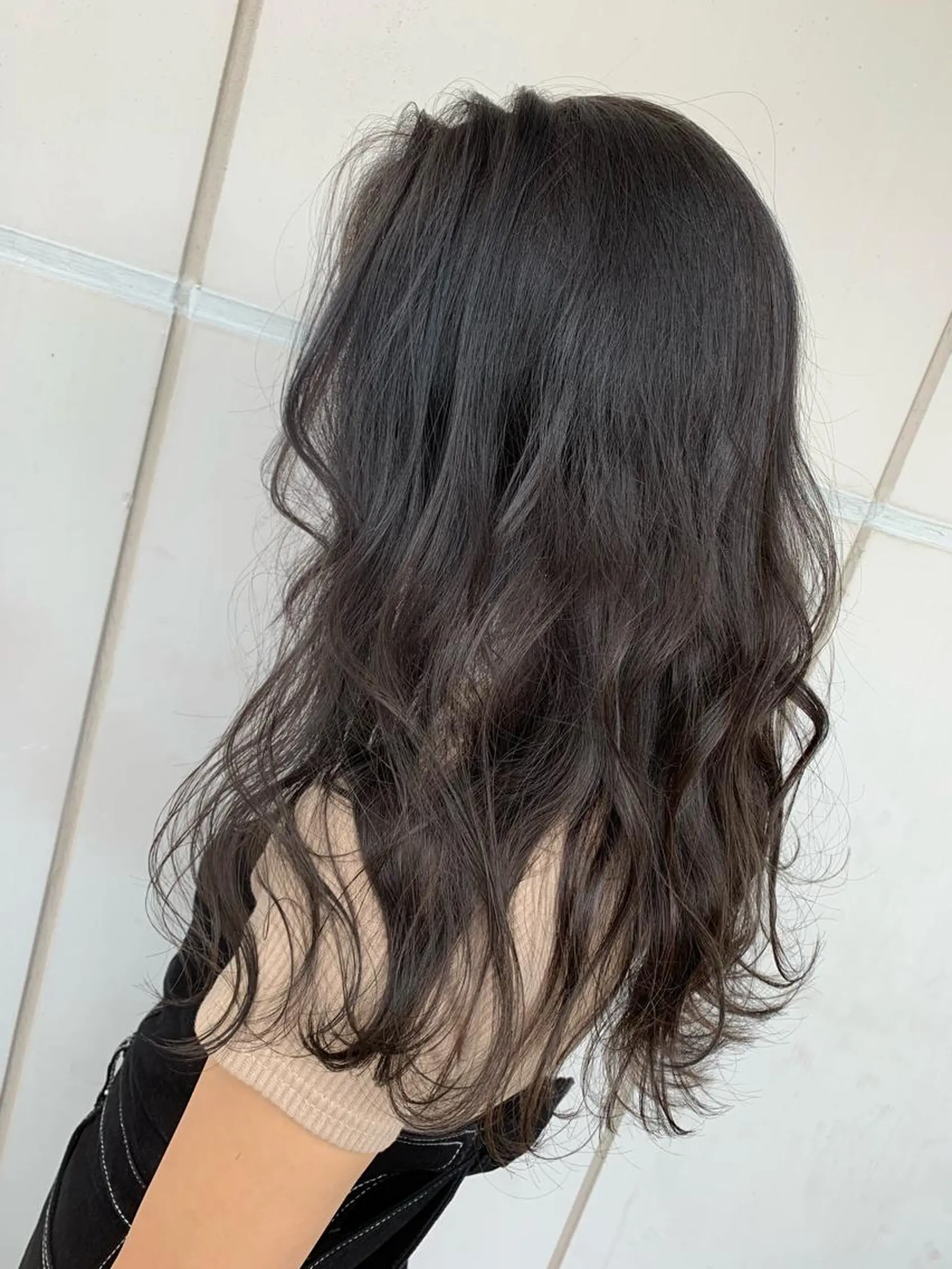 ロング カラー カット ヘアカラー トリートメント 髪質改善will hairdesignのヘアスタイル