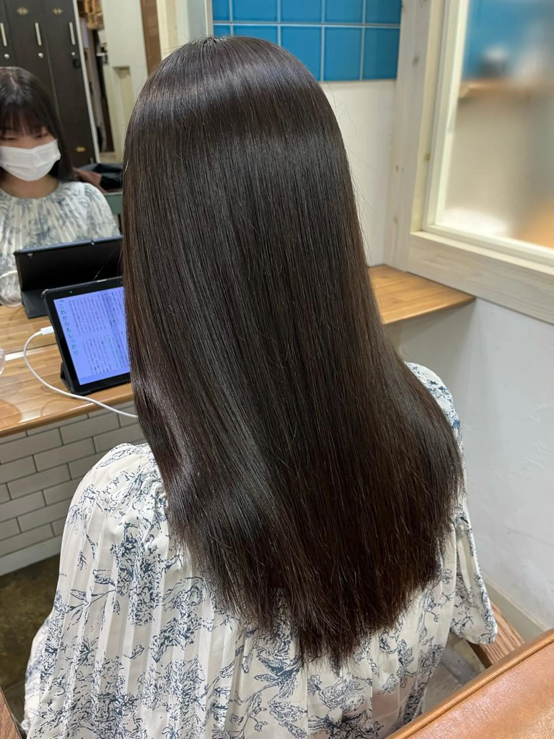 ロング 上野御徒町　ヘッドスパ&髪質改善専門店　relaspa所属・上野ヘッドスパ& 髪質改善　大出のヘアスタイル