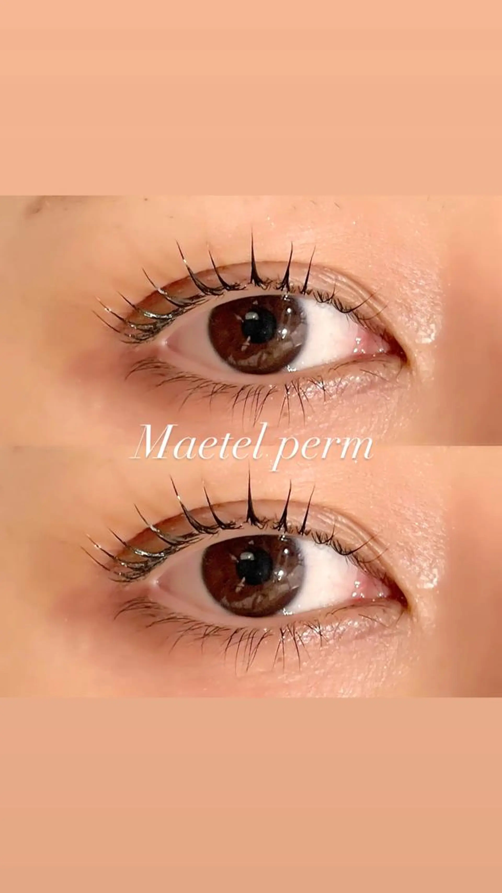 マツエク・マツパ LaBless Ayana👀🤍のマツエク・マツパデザイン