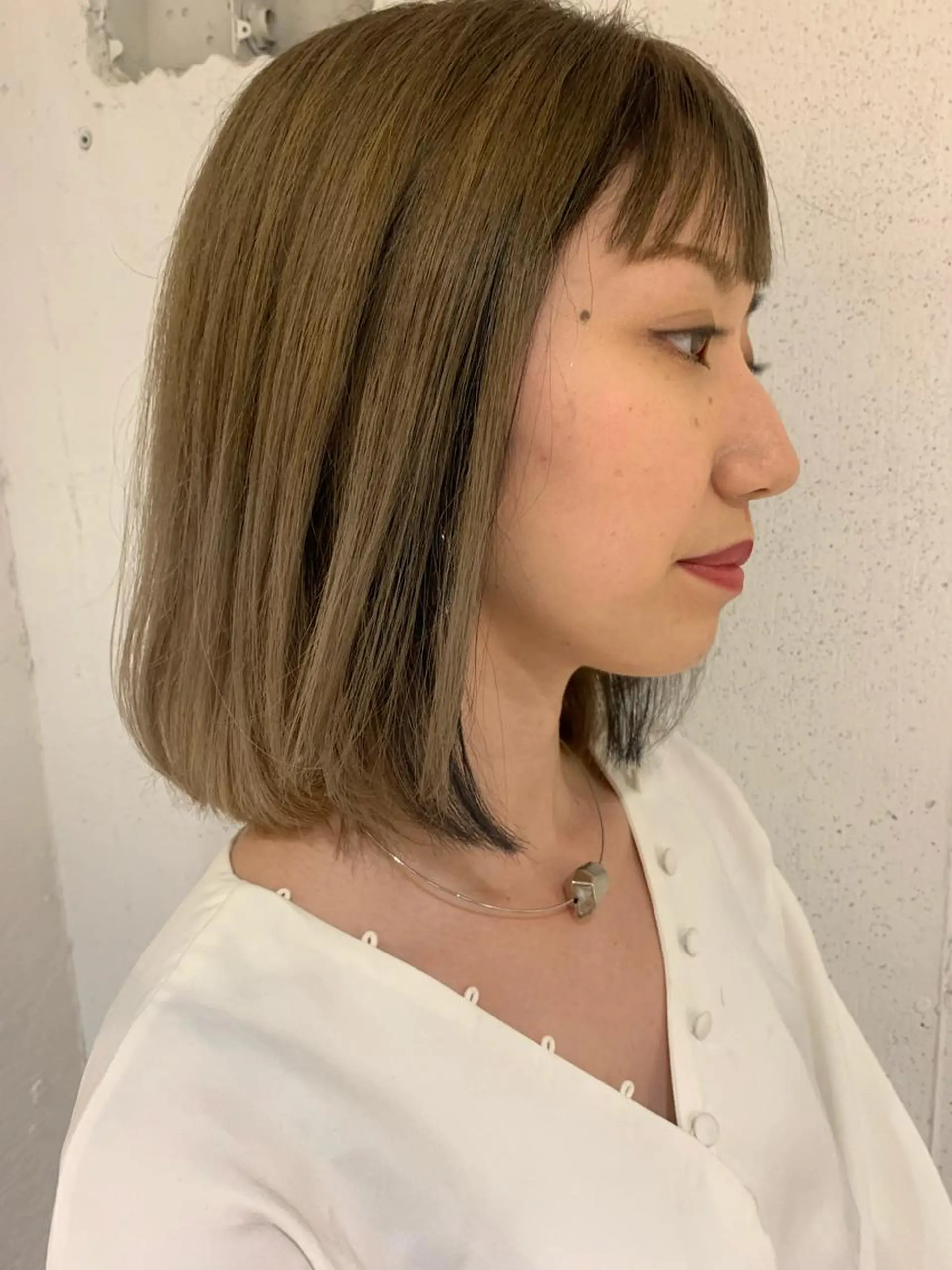 ミディアム ヘアカラー 🎈馬場佑馬/ スパイラルパーマ🎈のヘアスタイル