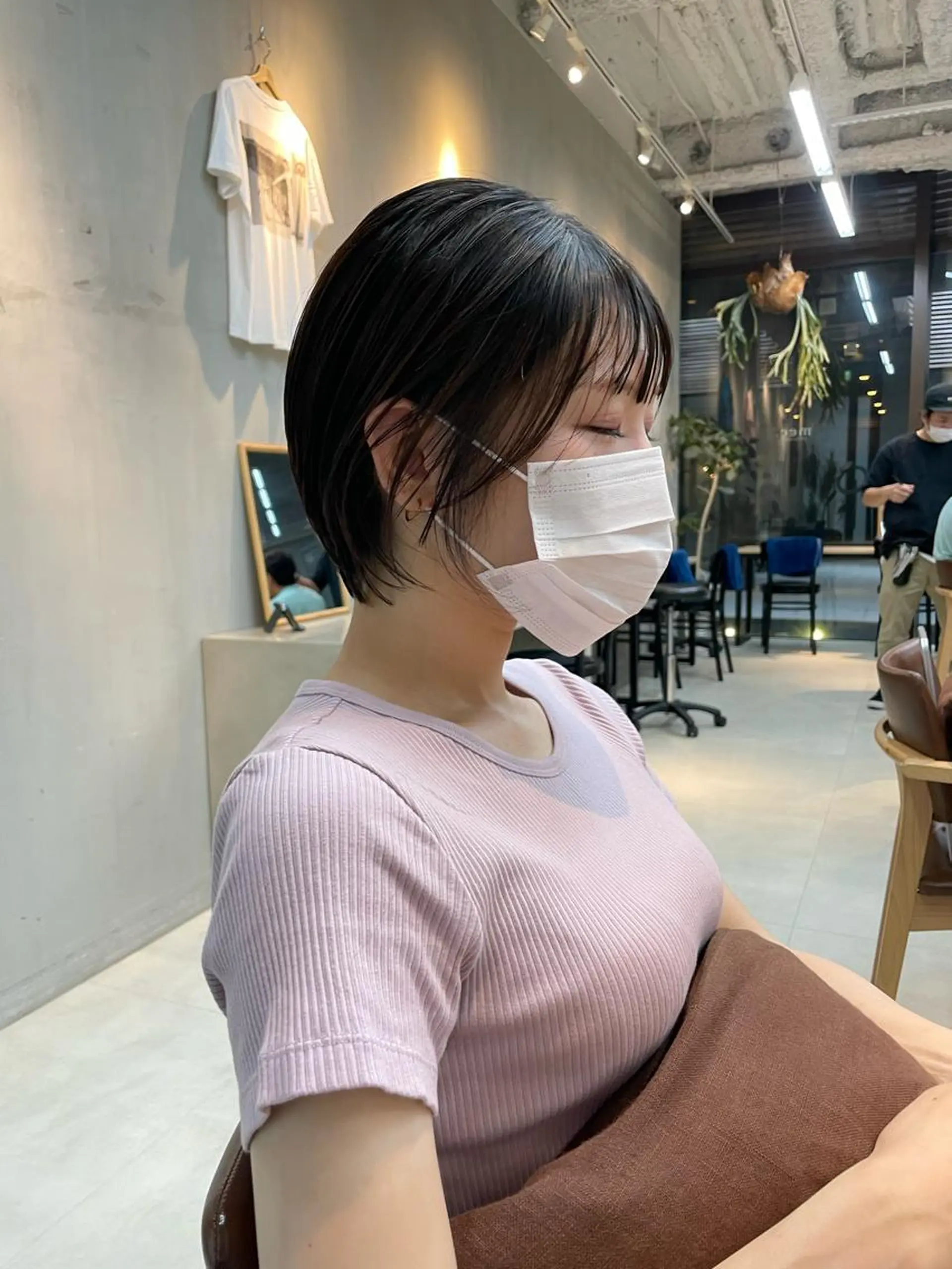 ショート ショートボブ ボブ ショートヘア mee.表参道所属・ボブ/ショート /パーマ/shinのヘアスタイル