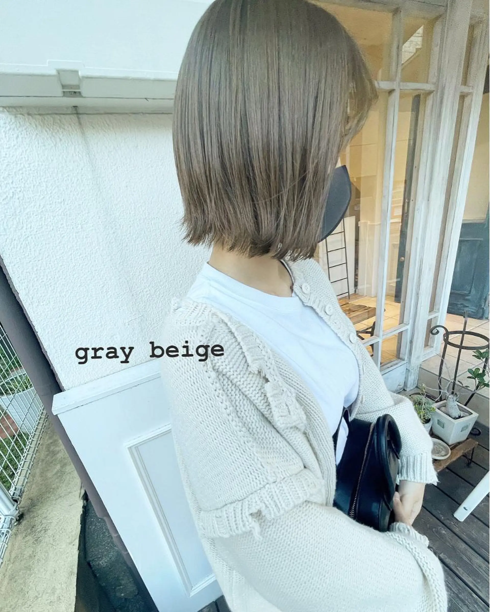 ショート カラー 🙃 透明感カラー/ボブのヘアスタイル