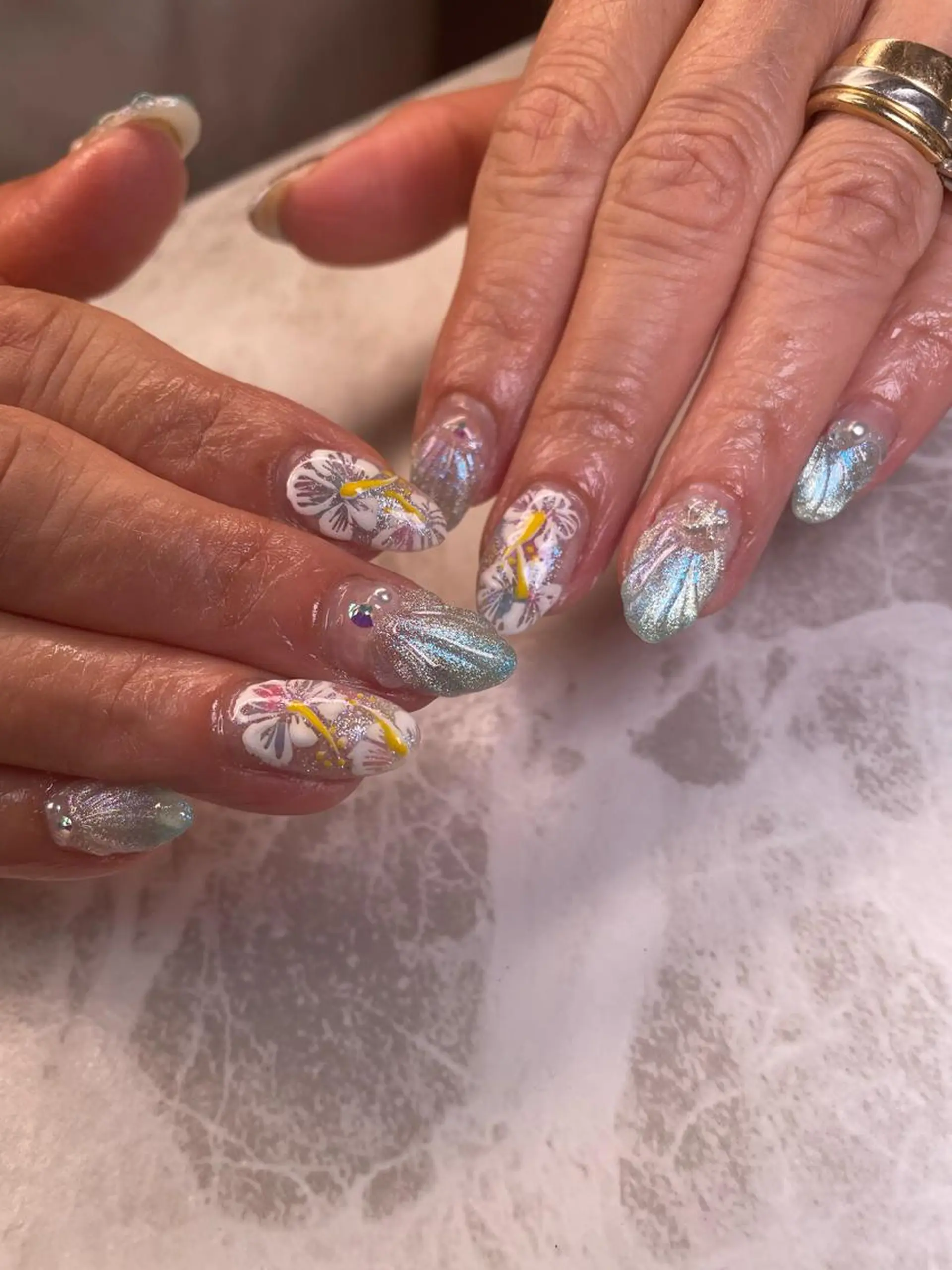 ネイル ハンドネイル YOUTH nails waxing所属・YOUTH natsumiのネイルデザイン