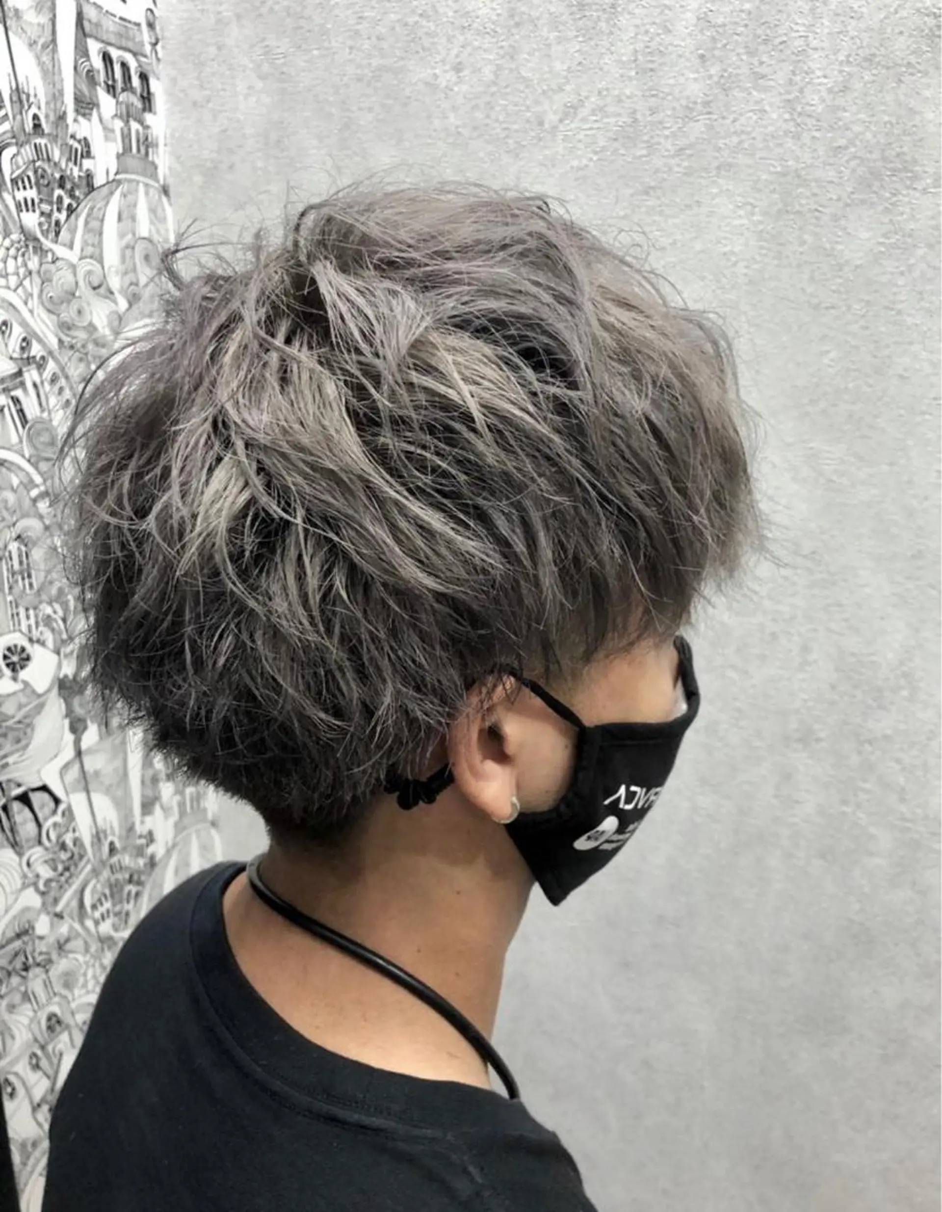 メンズ 個性派ウルフ/メンズ /ブリーチ/渋谷のヘアスタイル