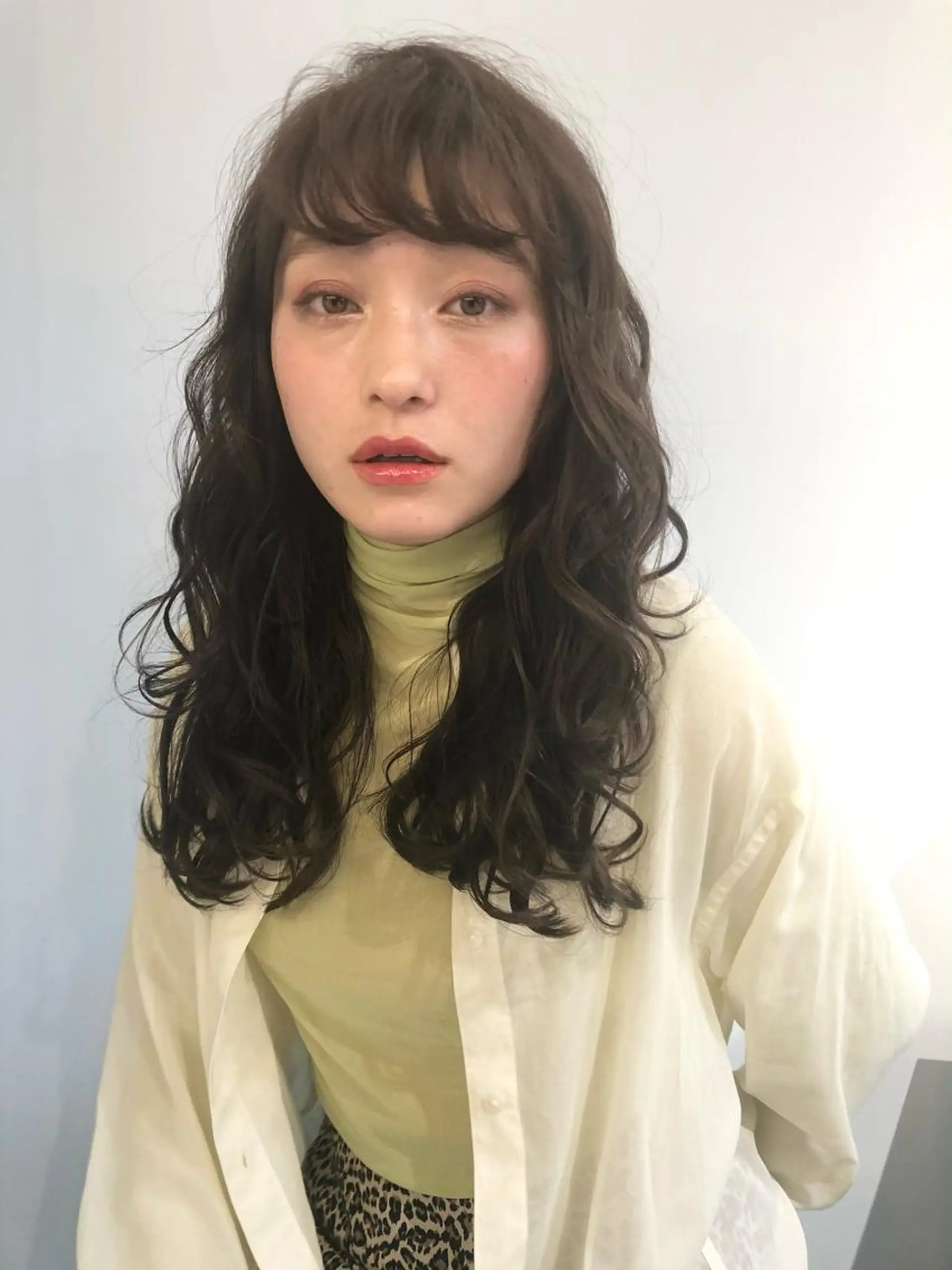 セミロング パーマ カット パーマ 朝がラクになるパーマ トウバルタイキのヘアスタイル