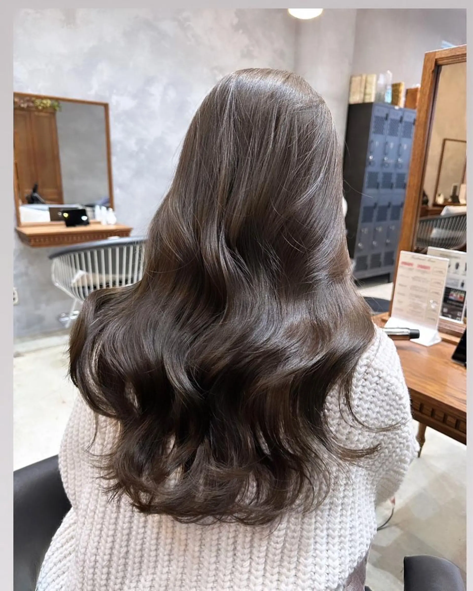 ロング ヘアカラー トリートメント 🩵縮毛矯正・ボブ 岩原朋也🩵のヘアスタイル