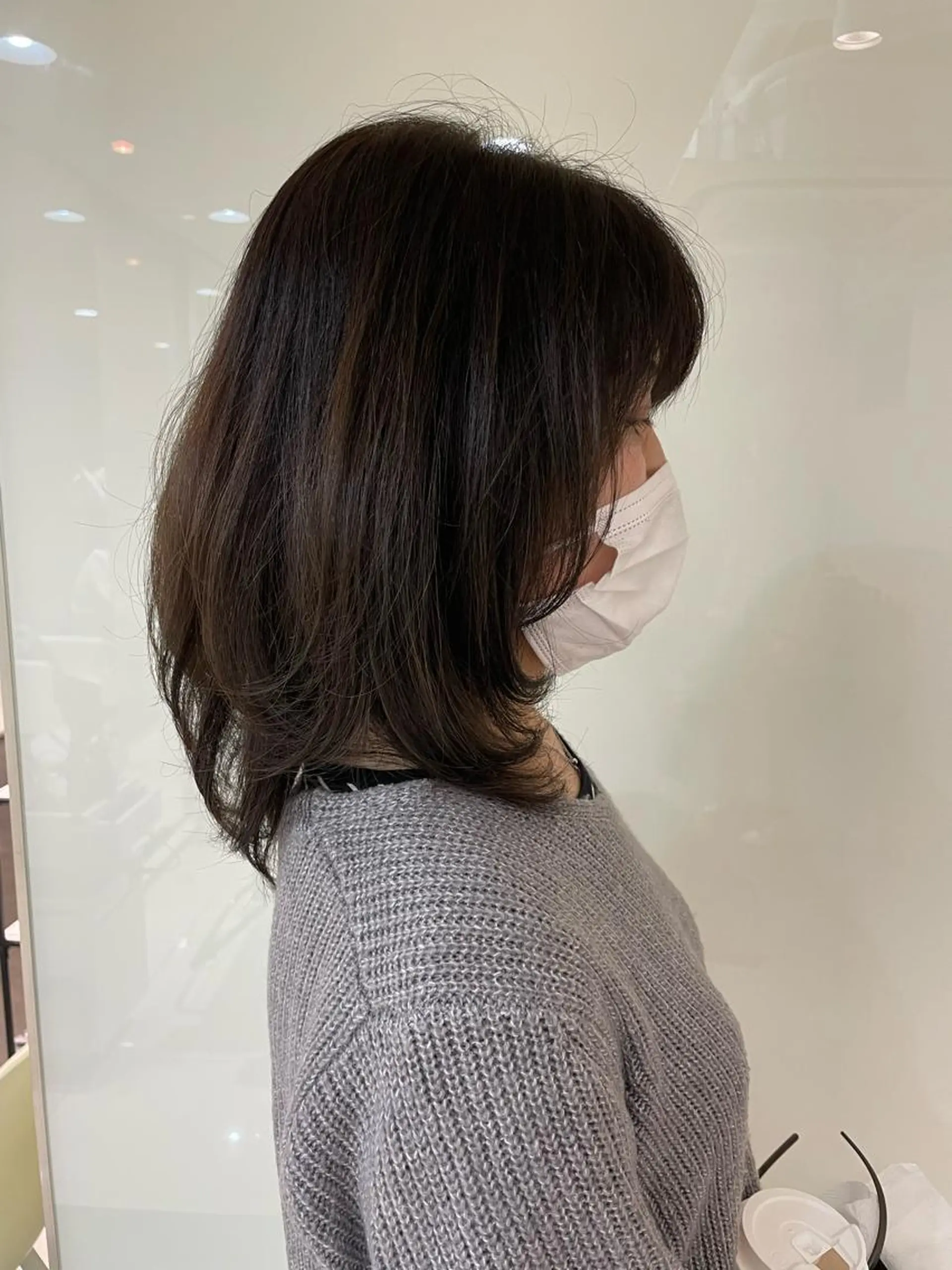 ミディアム カラー レイヤーカット ZELE  AVEDA 浦和パルコ店所属・金田 龍之介のヘアスタイル
