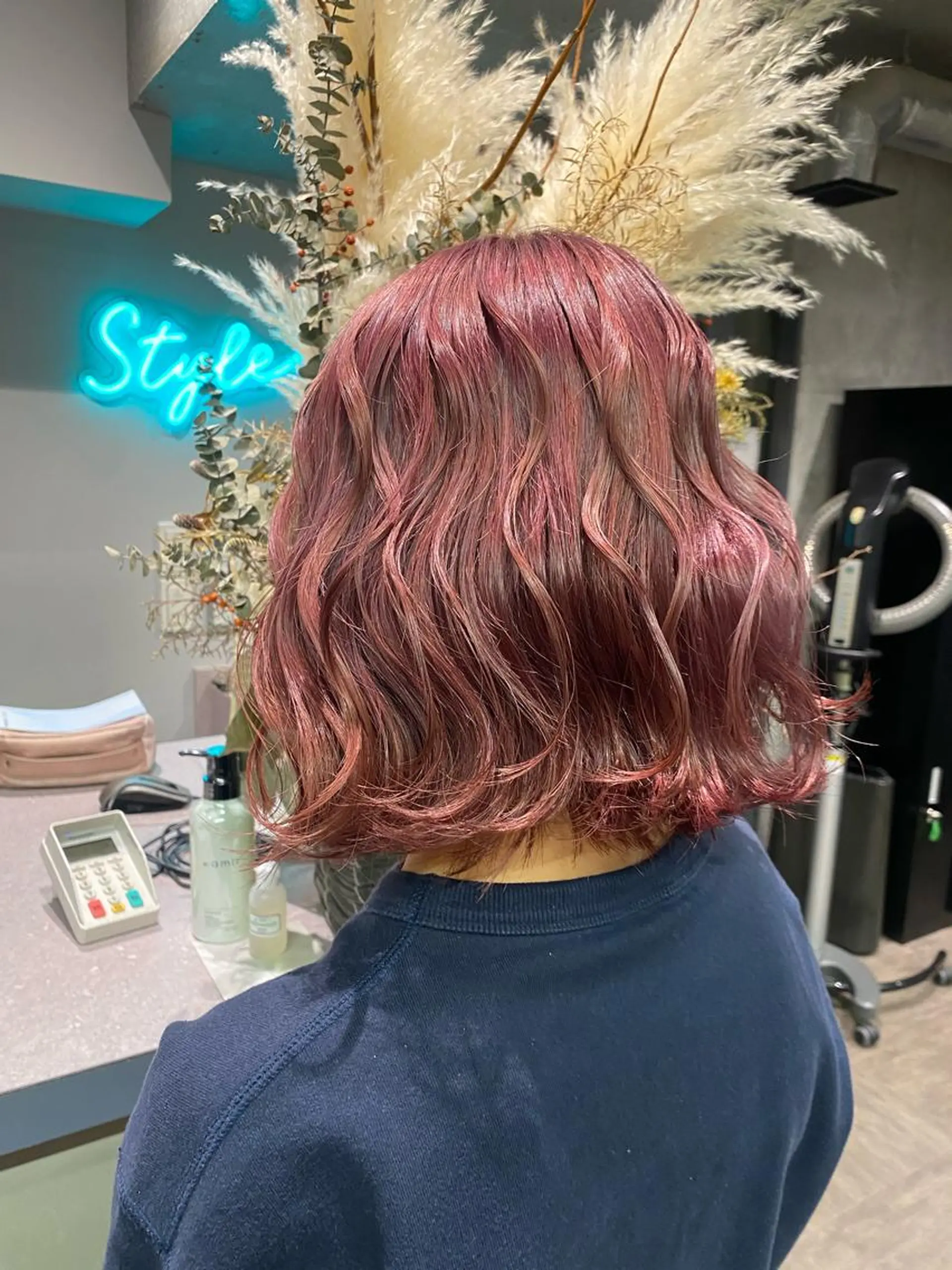 ミディアム hina💟 透明感カラーのヘアスタイル