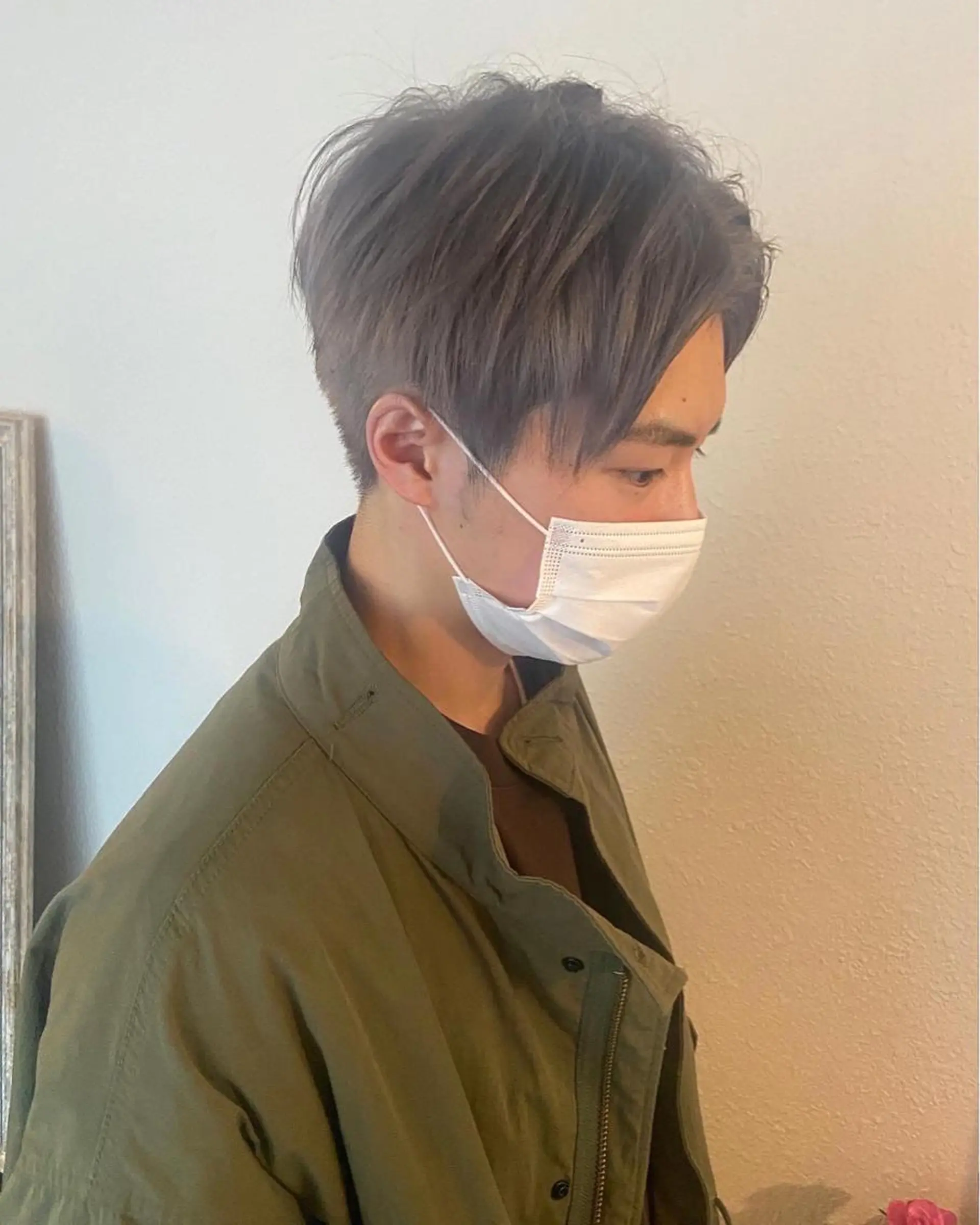 ショート カラー パーマ ヘアアレンジ メンズ キッズ ネイル マツエク・マツパ アイブロウ マッシュ 刈り上げ メンズアイブロウ メンズネイル times salon名駅所属・久木原 ゆりのヘアスタイル