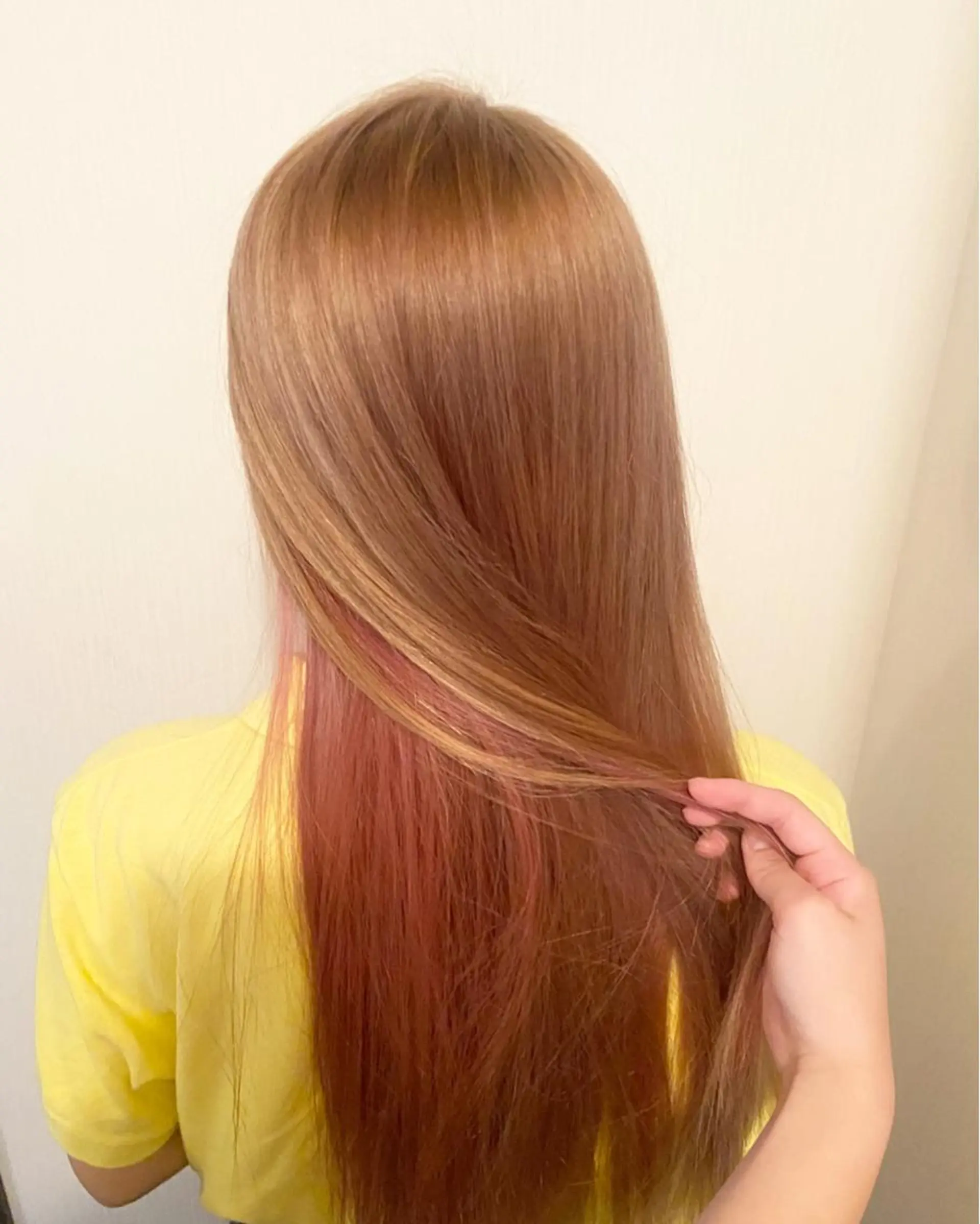 ロング 髪質改善/ブリーチ ツヤ髪/shiinaのヘアスタイル