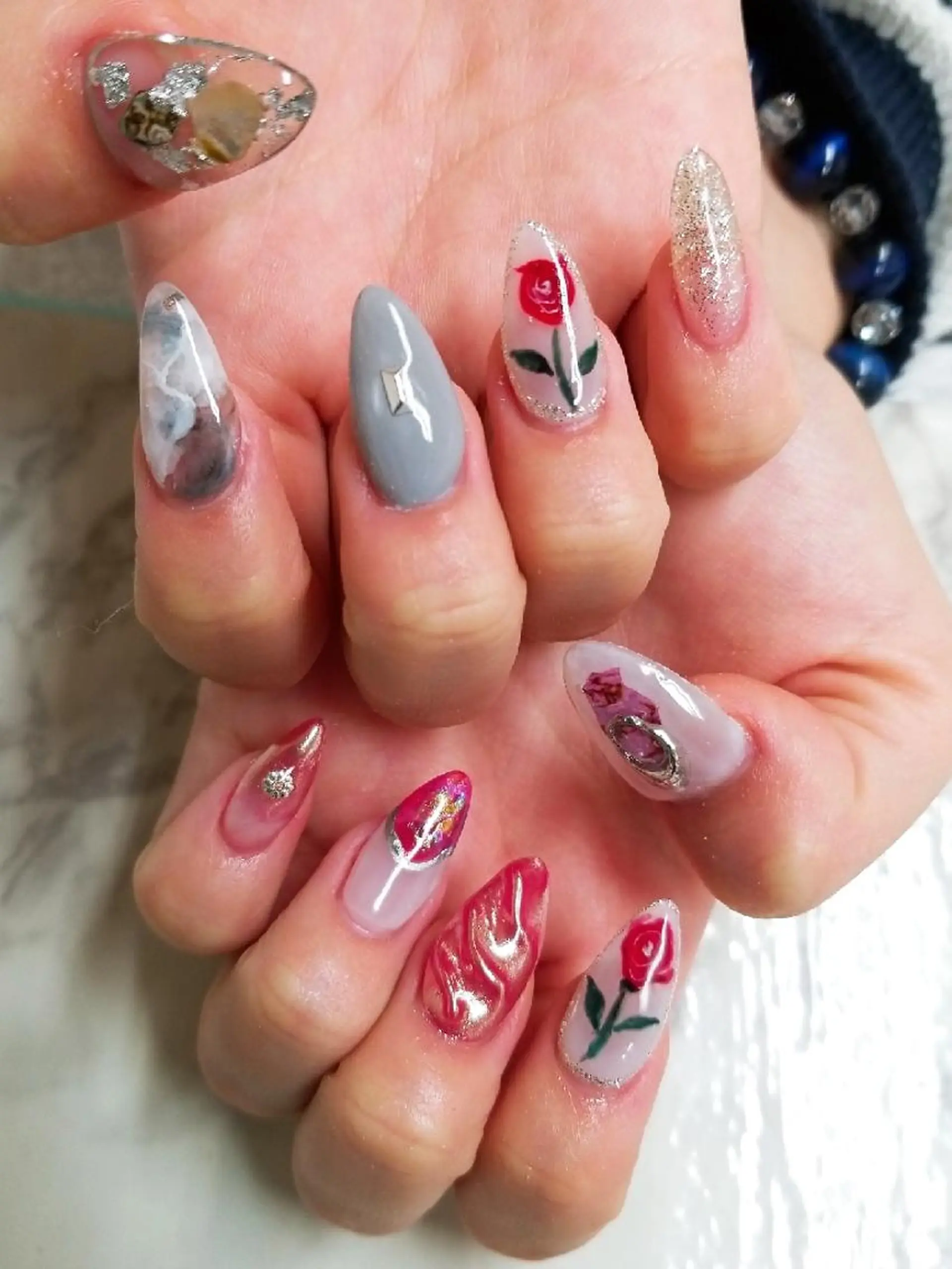 ネイル 河野ちえ (雑誌掲載サロン)のネイルデザイン