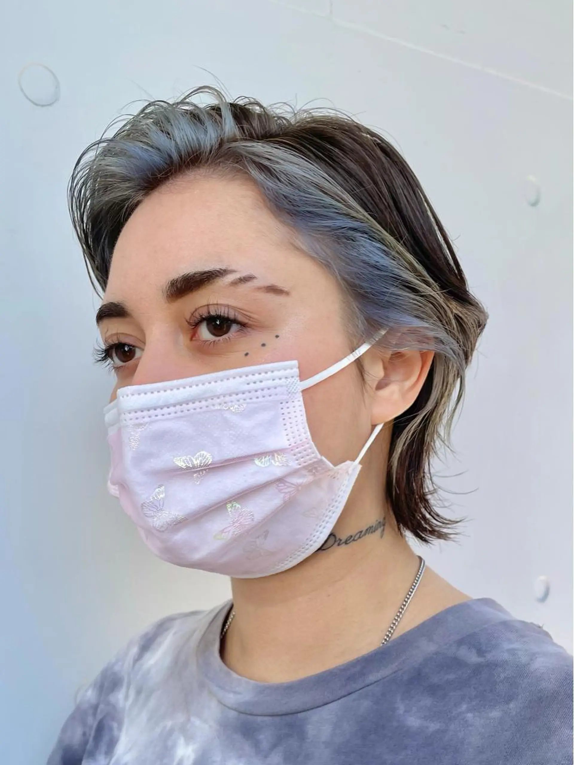 ショート カラー ヘアカラー トリートメント もにか🌞原宿/渋谷 🌝ブリーチカラーのヘアスタイル