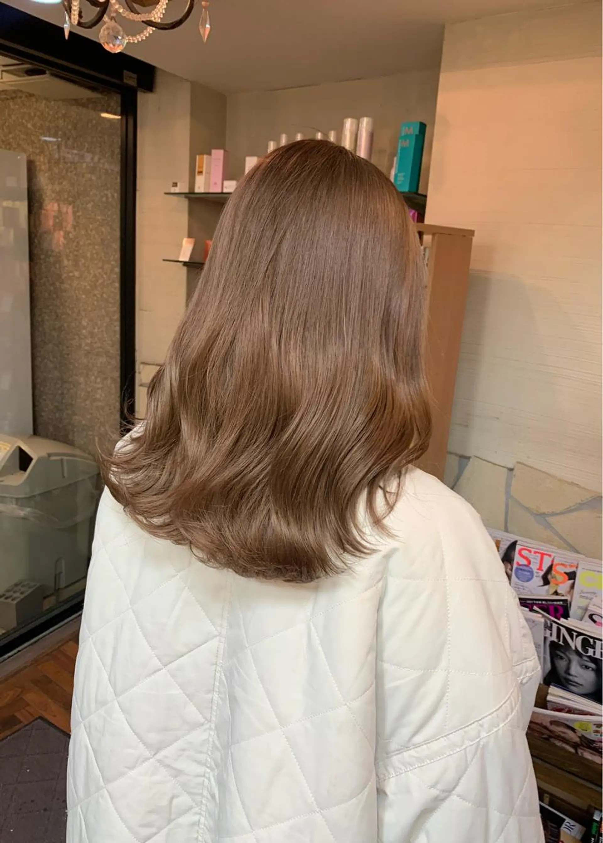 ミディアム カラー ベージュカラー ヘアカラー トリートメント LUMO所属・矢野 晃平のヘアスタイル