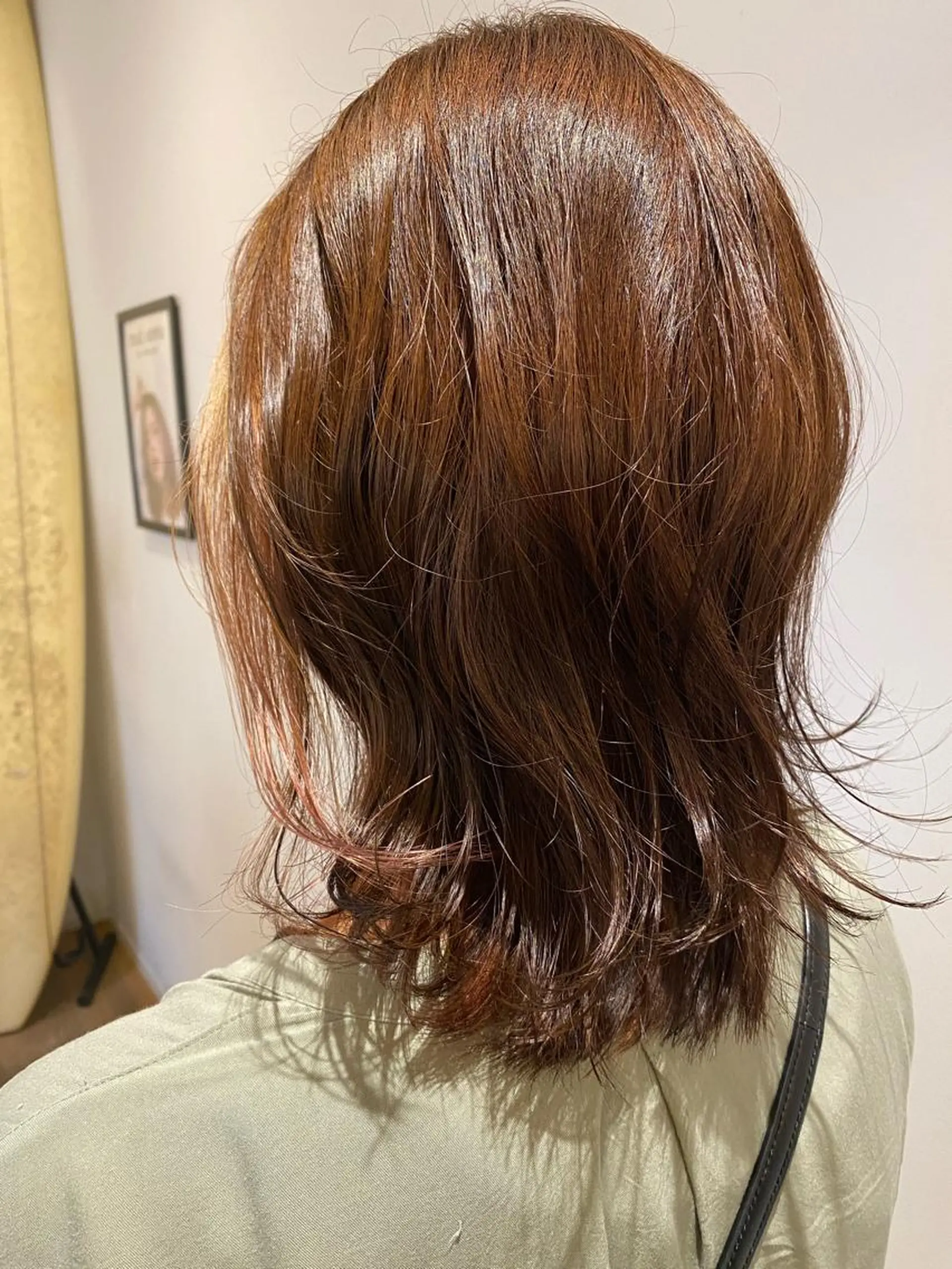 ミディアム 髪質改善 大内翔太のヘアスタイル