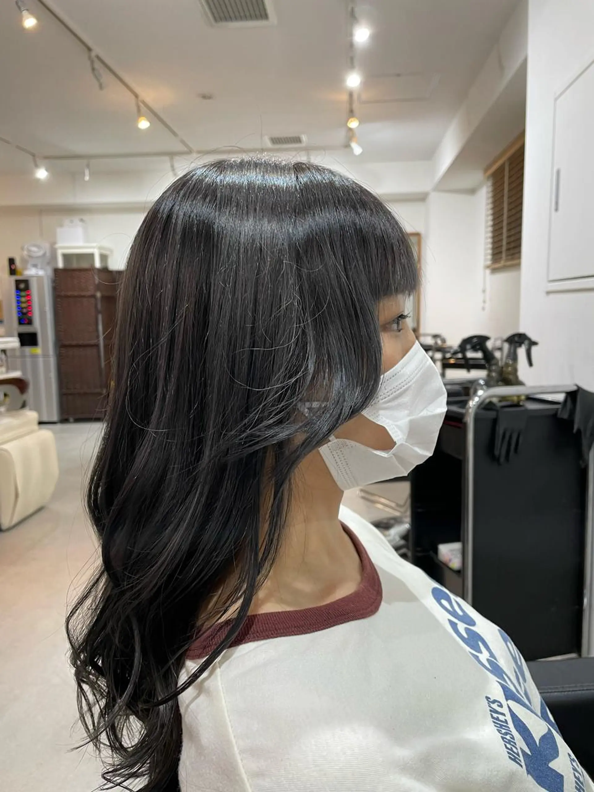 ロング カラー 🐬脱白髪染めカラー 清水大世🐬のヘアスタイル