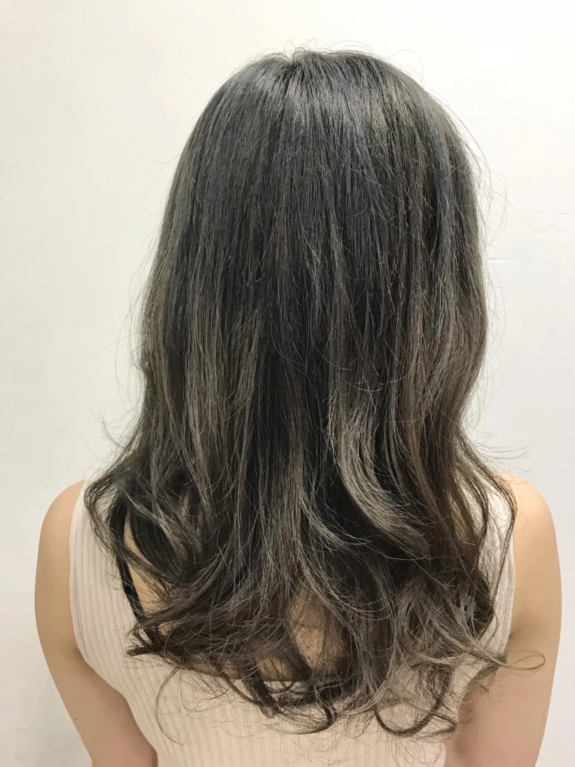 セミロング カラー 池田 雄太 ✨美髪縮毛矯正✨のヘアスタイル